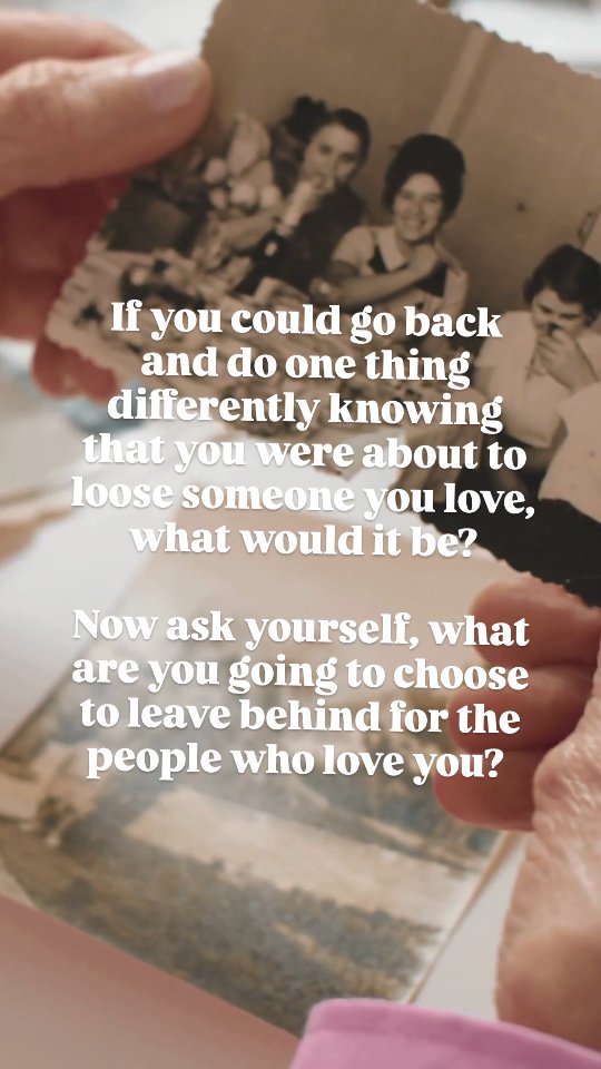 If it were me, I'd record everything, document everything, ask the right questions, and make it a priority because only now I understand how precious it is.
If this stirred something in you, don't ignore it.
Make a time and do it. Like an appointment for yourself.
If you need help with it, I'm here for it!