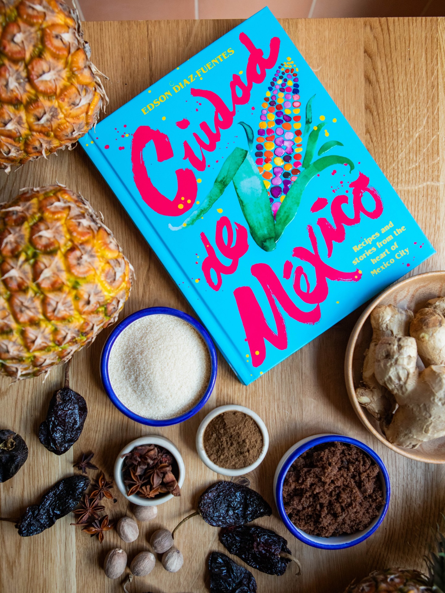 Dried spices, like red chilies, avocado leaves or Yerba Santa, are used at Santo Remedio’s kitchen to create an authentic and flavourful Mexican dishes.
You can find lots of recipes on @CiudaddeMexicoCookbook by @edsondiazfuentes to recreate at home, tasting the best of Mexico.
#SantoRemedio #CookBook #Book #Mexican #Londonfood Recipes SantoRemedioUK