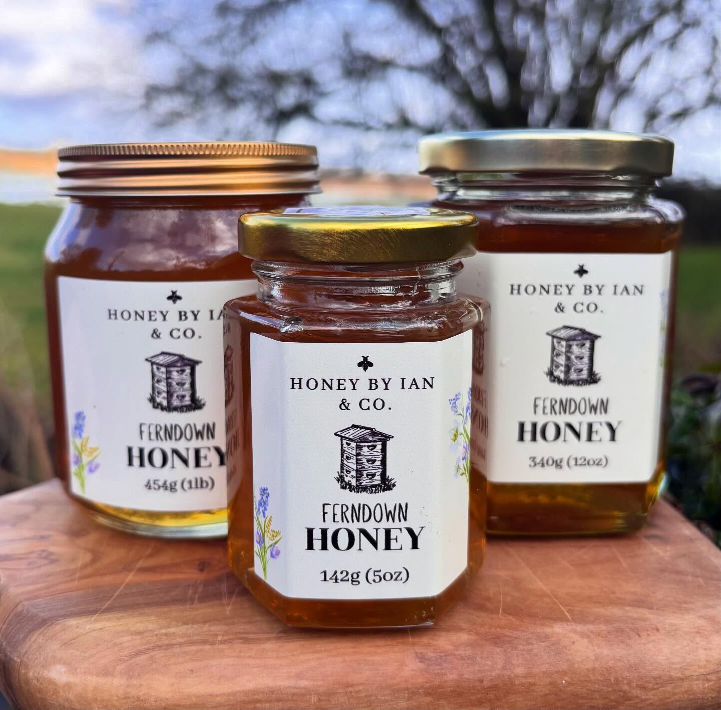 We are proud to show you our new labels for 2026! 💛Same beekeeper, same hives, same delicious product but we’ve finally treated ourselves to the luxury of a professional printer making up our labels for us. Thank you to @maddy_warmer for designing the labels and Mark in Romsey at Apple Print for printing them all out for us. This is going to save us so much time as we used to print, cut and label all our own jars! A real labour of love ❤️
We have limited stock of Ferndown honey in all 3 sizes; 🍯5oz (142g)
🍯12oz (340g)
🍯1lb (454g)
and a few jars of honey from our hives in Wimborne, Bere Regis, Alderholt and Hampreston. We have sold out completely of Ringwood, Burley and Heather honey and won’t have anymore until the first harvest of the year (hopefully end of May/beginning of June, depending on the weather and how the hives have built up).
Thank you to everyone for supporting your local beekeeper. We really appreciate all our regular customers 🙏🏻