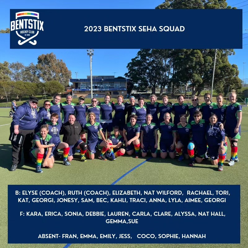 Meet our amazing SEHA SQUAD! 👋
Despite being two teams, they are truely a squad! This season has seen plenty of new faces, an abundance of goals, and most importantly lots of laughs and fun! 🏑👋