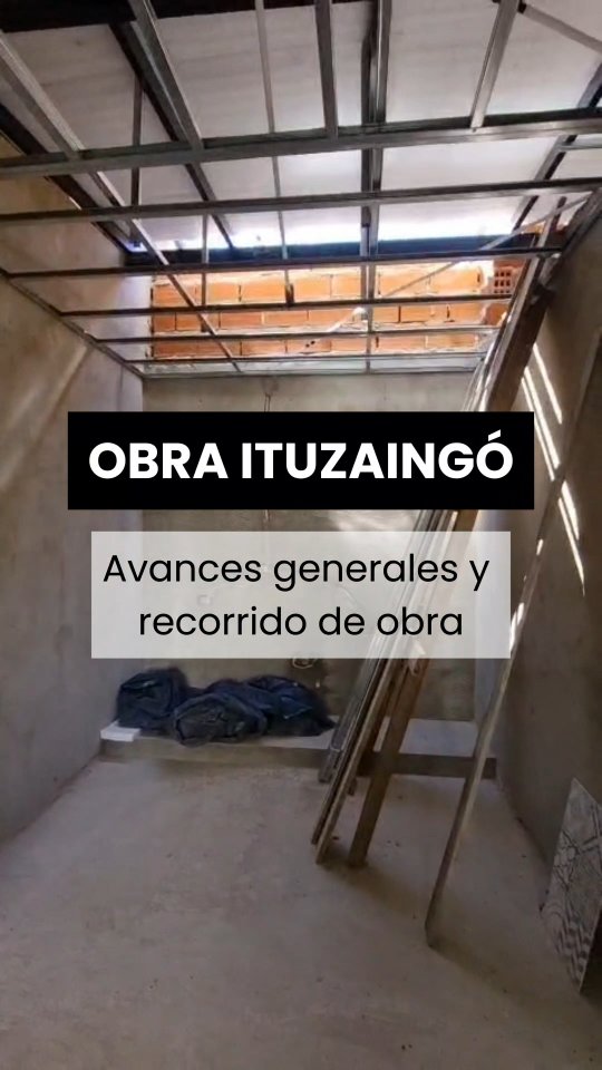 Les mostramos cómo siguen los avances en 📍Obra Ituzaingó
Video recorrido de los espacios de esta vivienda💪🧱
¿Querés ver cómo sigue avanzando la obra? Contanos! 📩
#procesodeobra #estudiodearquitectura #ituzaingo