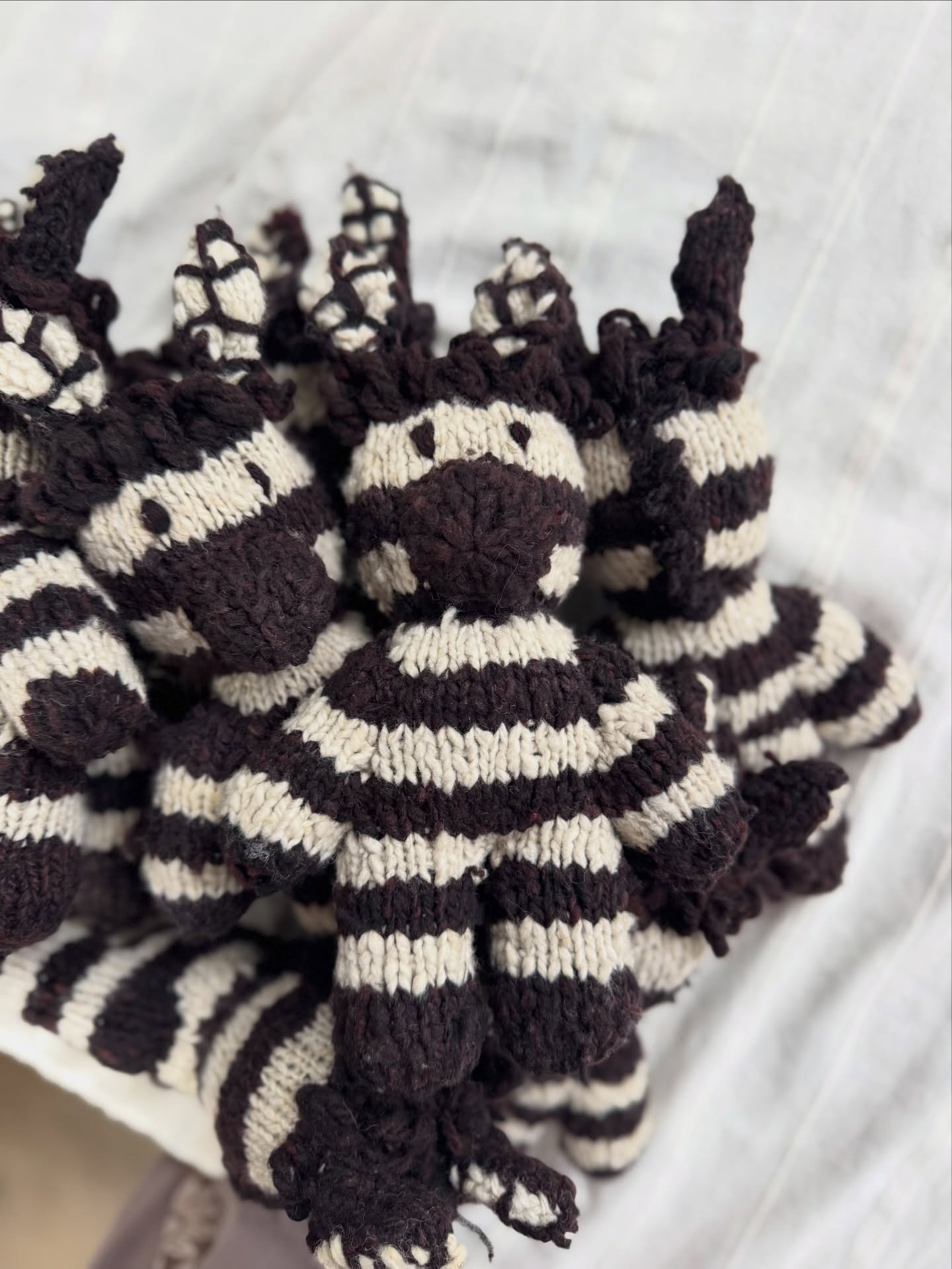 A classic and a range that seems to remain timeless 🦓🤍
#KenanaKnitters #HandmadeWithLove #MadeInKenya #FairTrade #artisan
Womens Empowerment 🤍 Handmade Gifts 🤍 Kenyan Made