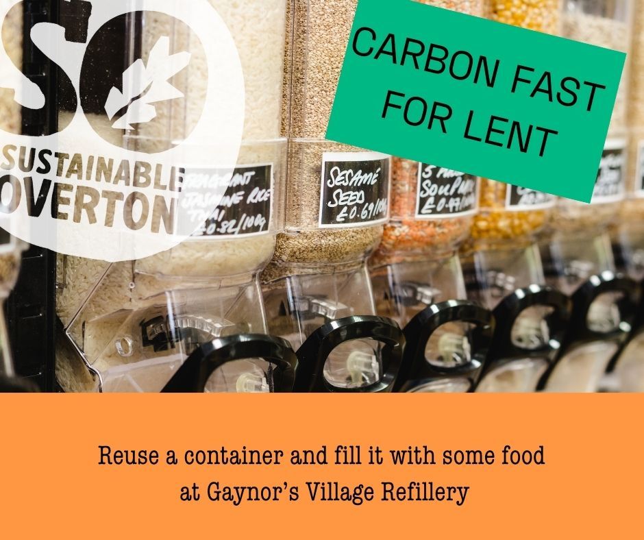 Fancy carbon fasting for Lent?
Day 13 #CarbonFast. We'll post a new idea each day