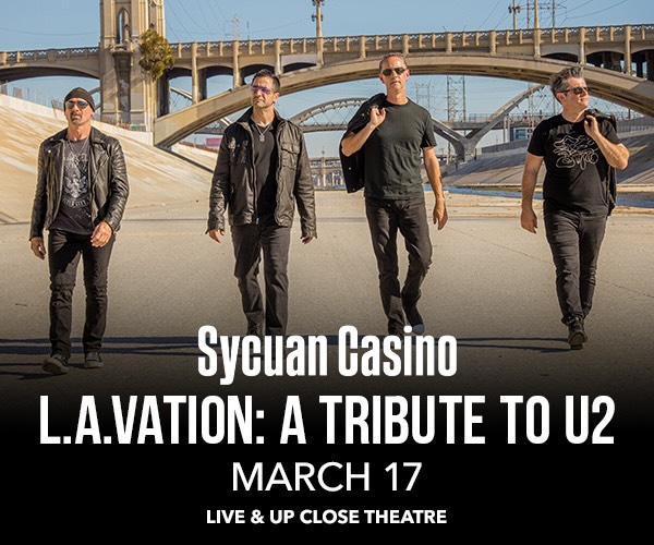 In the San Diego area?
We are performing at Sycuan Casino in El Cajon, California on March 17, 2026 at 8:00pm
Come celebrate Saint Patrick’s Day with us, and get your Irish on! 🇮🇪🍀🎶
Get your tickets here: https://www.sycuan.com
We hope to see many of you there!
-
#u2 #u2tribute #u2coverband #u2lavation #sycuancasino