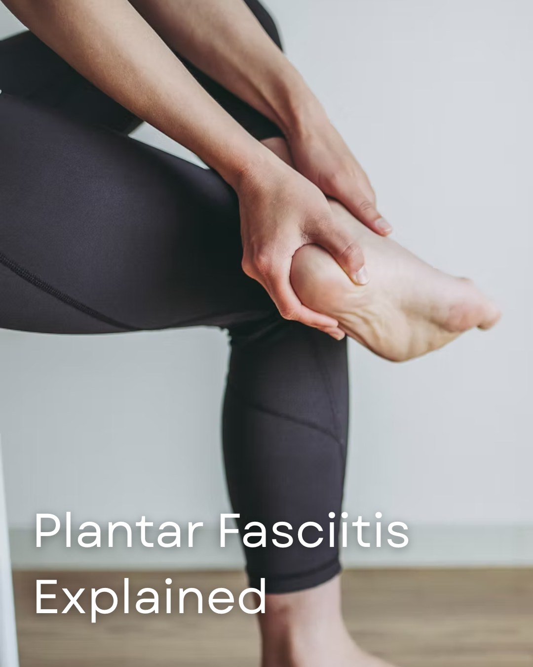 👣 What is Plantar Fasciitis?
Plantar fasciitis occurs when the thick band of tissue along the bottom of your foot becomes irritated from repeated stress. It often causes sharp heel pain, especially first thing in the morning or after long periods of standing or impact activity.
Factors like tight calves, poor foot mechanics, inadequate footwear, and high-impact activity can increase strain on the plantar fascia. If left untreated, compensation patterns can develop and lead to knee, hip, or back pain.
Physiotherapy focuses on reducing stress on the foot, calming inflammation, and improving strength, mobility, and alignment to support long-term recovery.
