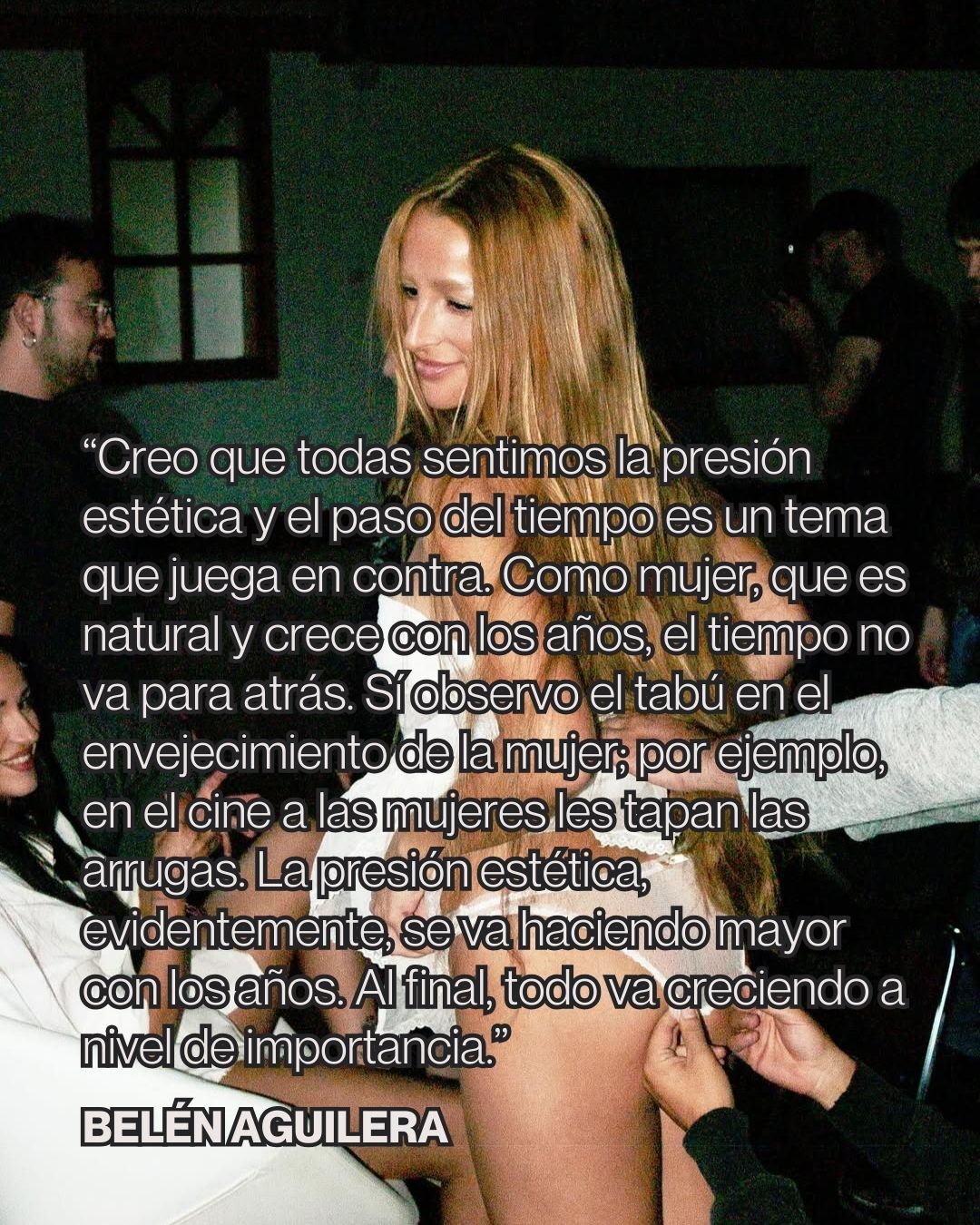 Su reflexión no es nueva, pero sí necesaria. En la industria musical —y en el imaginario colectivo— la madurez masculina suele asociarse a prestigio, mientras que la femenina continúa enfrentándose a la sospecha, la burla o la idea de caducidad. “Parece que la mujer caduca”, viene a decir Belén, cuestionando un relato que todavía condiciona carreras y percepciones.
Más allá de la comparación concreta, lo que plantea es una reivindicación de fondo: que una mujer mayor haciendo lo que le da la gana no debería ser objeto de juicio, sino de celebración. Y que cambiar esa mirada también es una forma de lucha cultural.