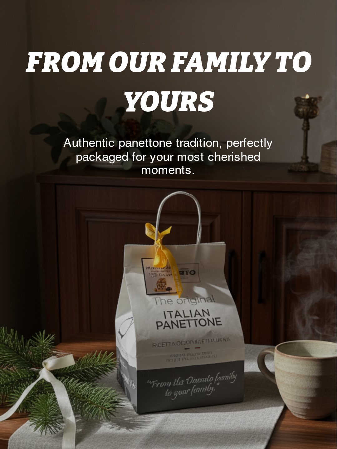 Good coffee. Great company. Perfect panettone. ☕✨
Because the best moments are always shared around the table.