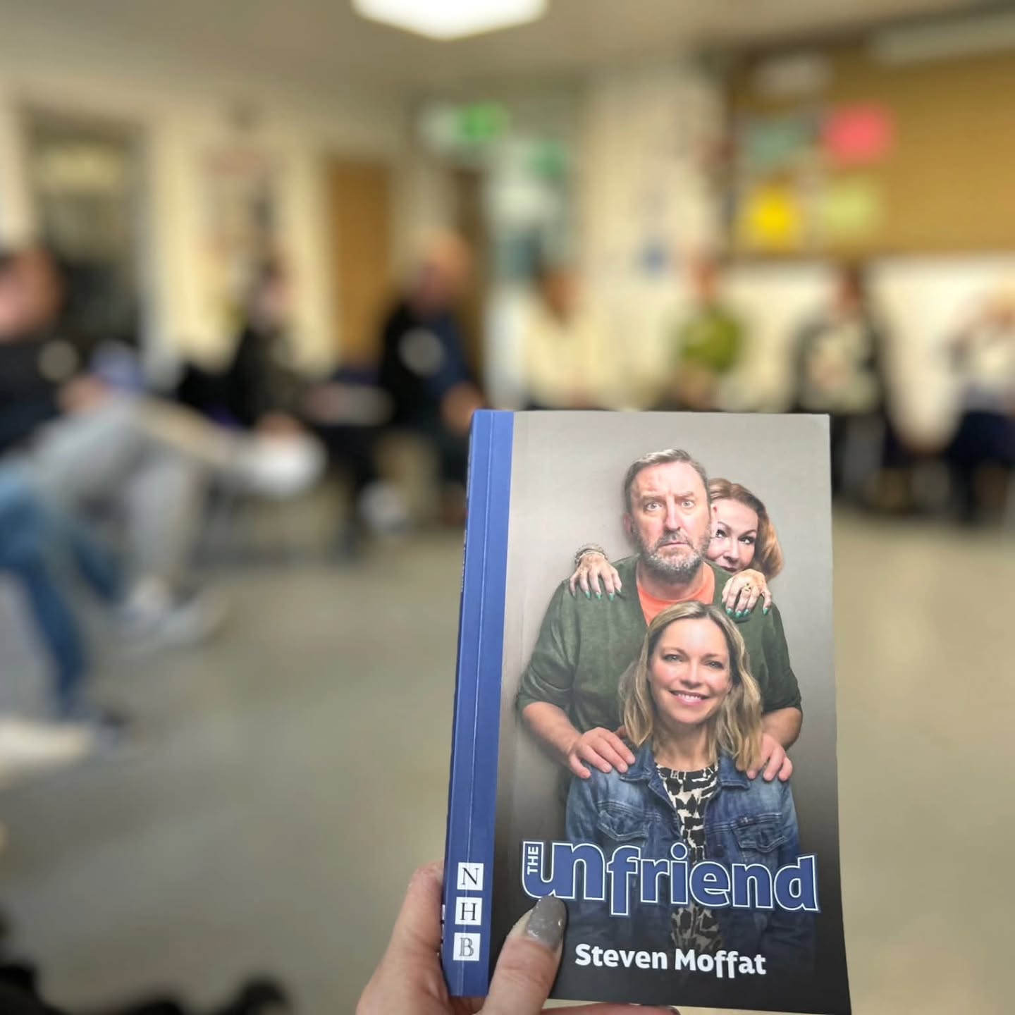 Today we had a fantastic read-through of The Unfriend by Steven Moffat. There was a great turnout, and it was such a joy to hear the script brought to life. The sharp wit, perfectly timed awkwardness, and escalating chaos had us all laughing in the room. It’s a comedy that just keeps building, and even on first read it’s clear how hilarious this show is going to be.
A huge thank you to everyone who came along and threw themselves into the characters - your energy made it such a fun and lively session.
We’re now really excited for auditions next week! If you couldn’t make the read-through today, please don’t worry - you’re still very welcome to come along and get involved. We’d love to see you there and for you to be part of bringing this wonderfully funny story to the stage. Roll on auditions on Wednesday