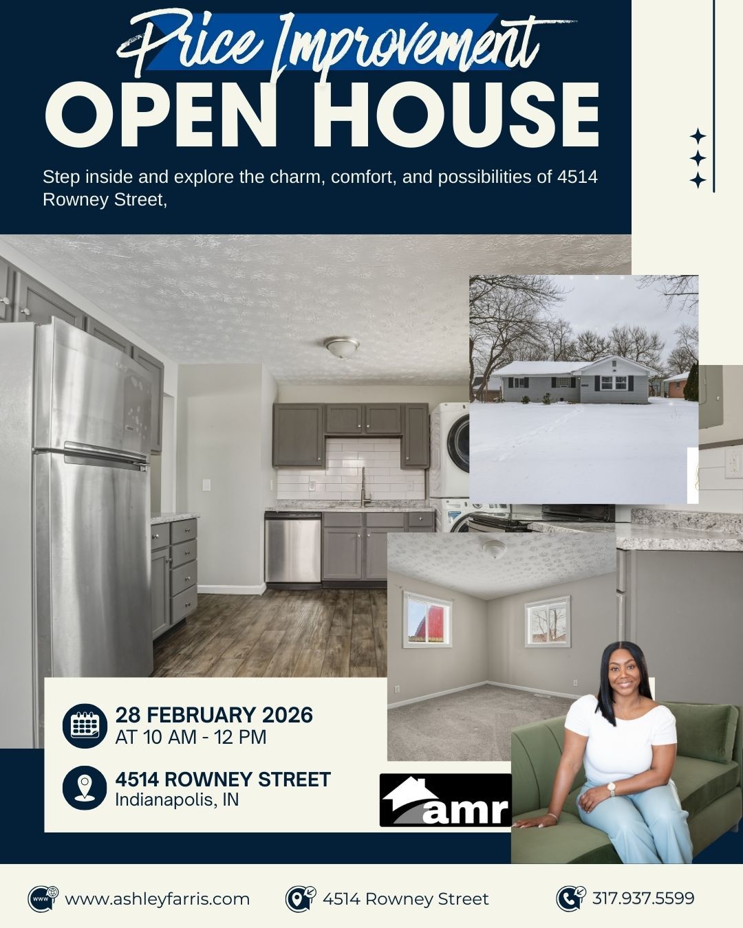 🚨 OPEN HOUSE TODAY 🚨
If you’ve been watching this one, now is your chance to walk through in person!
✔️ Spacious
✔️ Beautifully maintained
✔️ Ready for its next chapter
Doors open today — don’t miss it!
DM me for details or directions.
#OpenHouseToday #IndianaHomes #RealEstateLife #HomeBuyers #YourNextHome