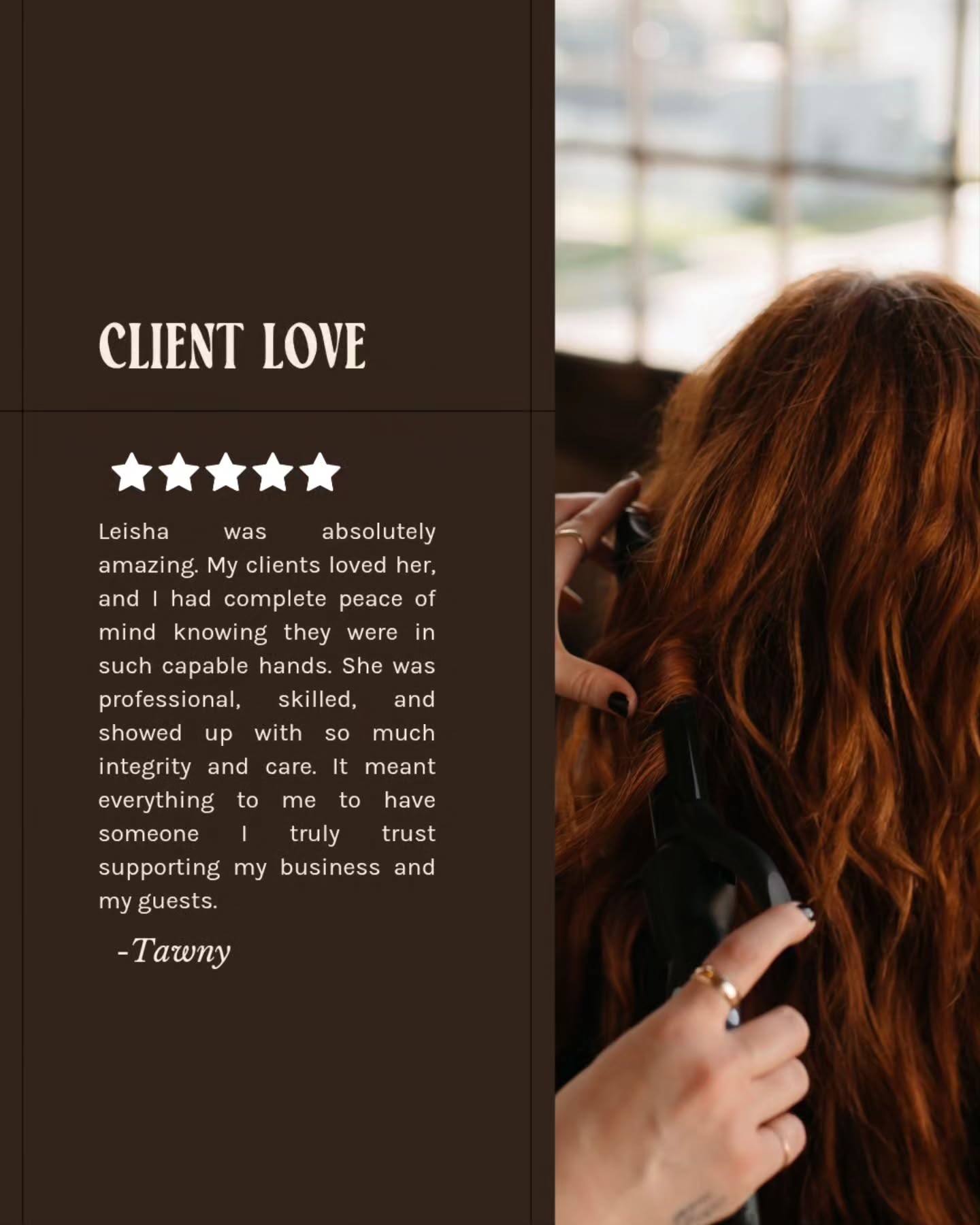 The proof is in the words, support, and shares our past clients give us👏
We are so grateful to every stylist and salon who has trusted us with their business, understood our mission, and gave us the opportunity to travel to new cities and states.
Always looking forward to our upcoming contracts and continuing to spread our support to you all!
#travelhairstylist