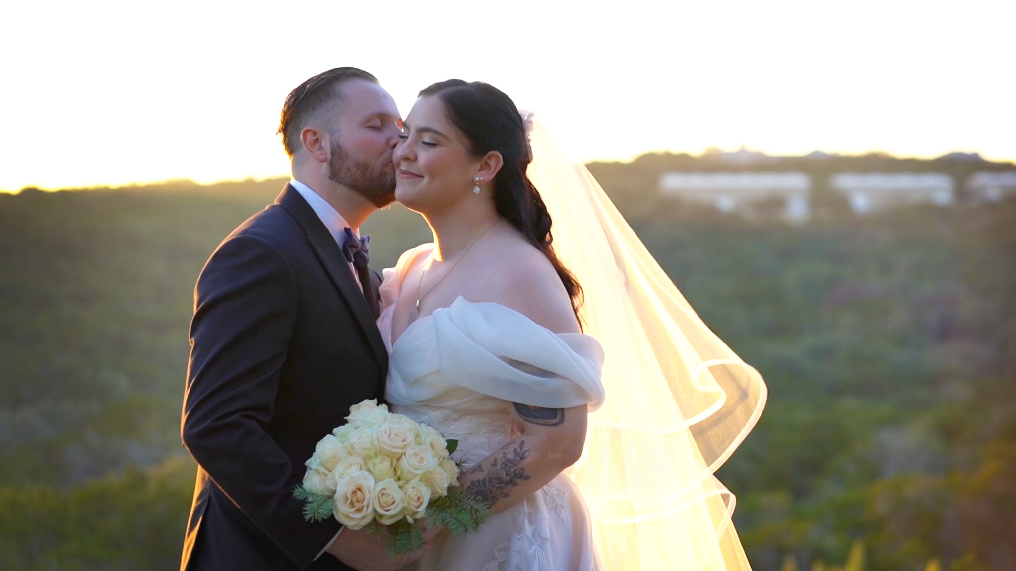 I love learning each couple's story. Sarah & Addison met while working at @canyonwoodridge so naturally they had to have their own wedding there too. They were so kind and wrote: "I loved getting to work with Allie. She was fantastic. Allie was very friendly and captured things perfectly." #canyonwoodridgewedding #weddingvideographer #weddingvideography
