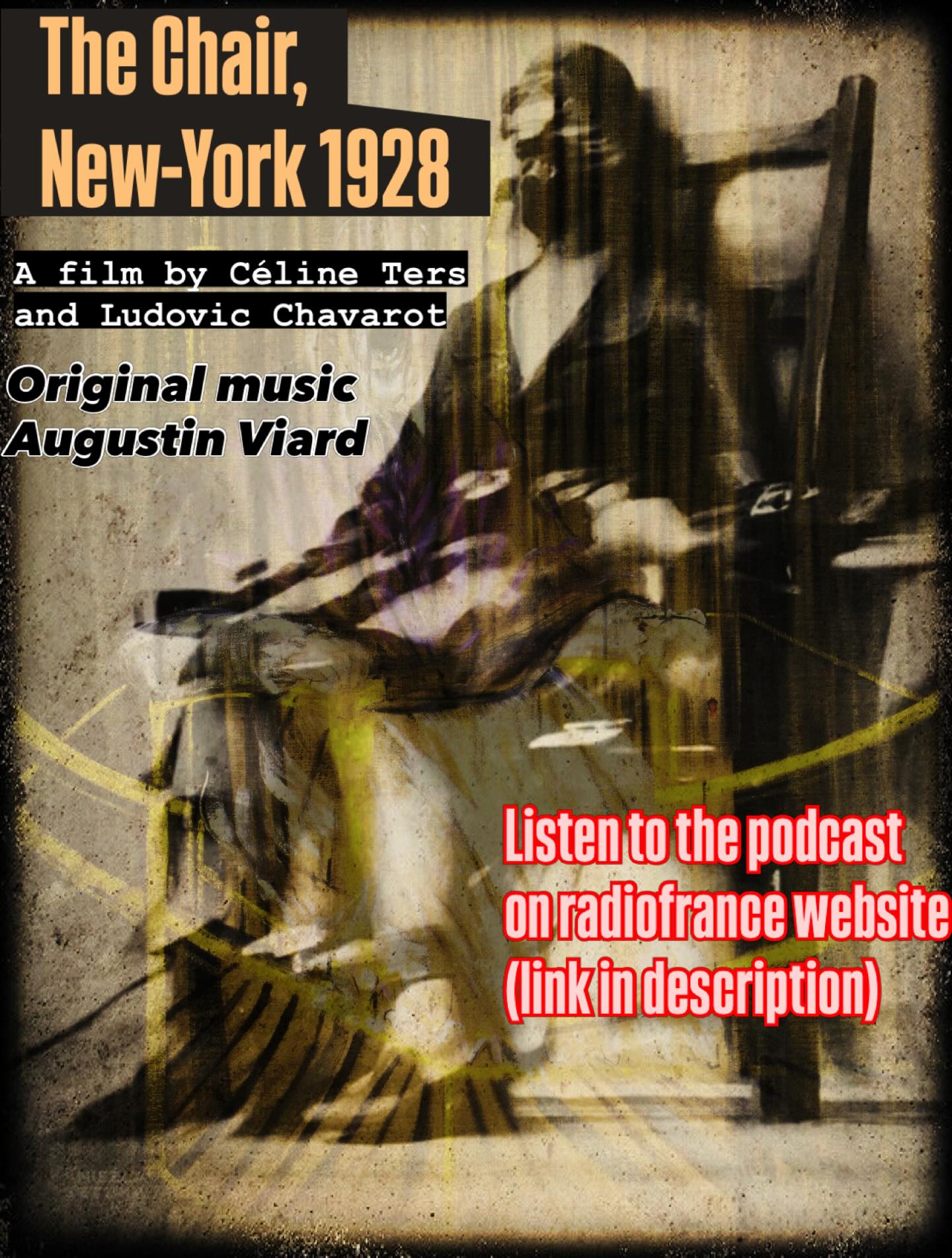 The Chair, New-York 1928
A 3D audio film by Céline Ters and Ludovic Chavarot
Original music composed by Augustin Viard
Mixed and recorded by Frédéric Changenet and Guillaume Ledu
Listen to the podcast here:
https://www.radiofrance.fr/franceculture/podcasts/l-experience/the-chair-new-york-1928-un-film-fantome-d-apres-samuel-fuller-en-son-3d-7442436
#ondesmartenot #martenot #newyorkcity #20s #soundtrack