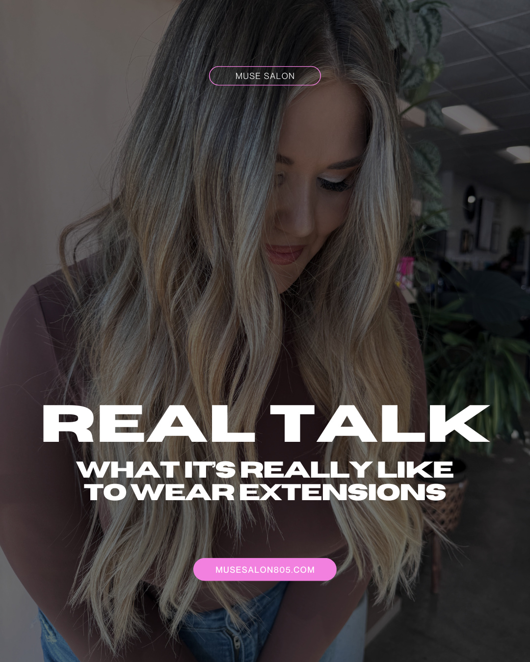 From bestie in the chair to dream hair in real life 💓
When Juju decided to level up her extension skills, she already knew who she wanted first: Marsha. What started as practice turned into a full-circle moment — built on trust, friendship, and finally saying yes to the hair she’d always wanted.
Extensions aren’t just about length. They’re about confidence. Volume. That main character energy. And yes, there’s a small learning curve — but once you find your rhythm? It’s worth every second. The curls last for days, the shine is unreal, and your whole routine feels elevated.
If you’ve secretly been thinking about extensions… this might be your sign.
✨ Ready to turn your hair dreams into reality?
Tap the link in our bio to read the full story and book your free extension consultation today. 💕
#musesalon #centralcoasthair #beyourownmuse #hairwithheart #confidencelooksgoodonyou #arroyograndesalon #norulesjustbeauty