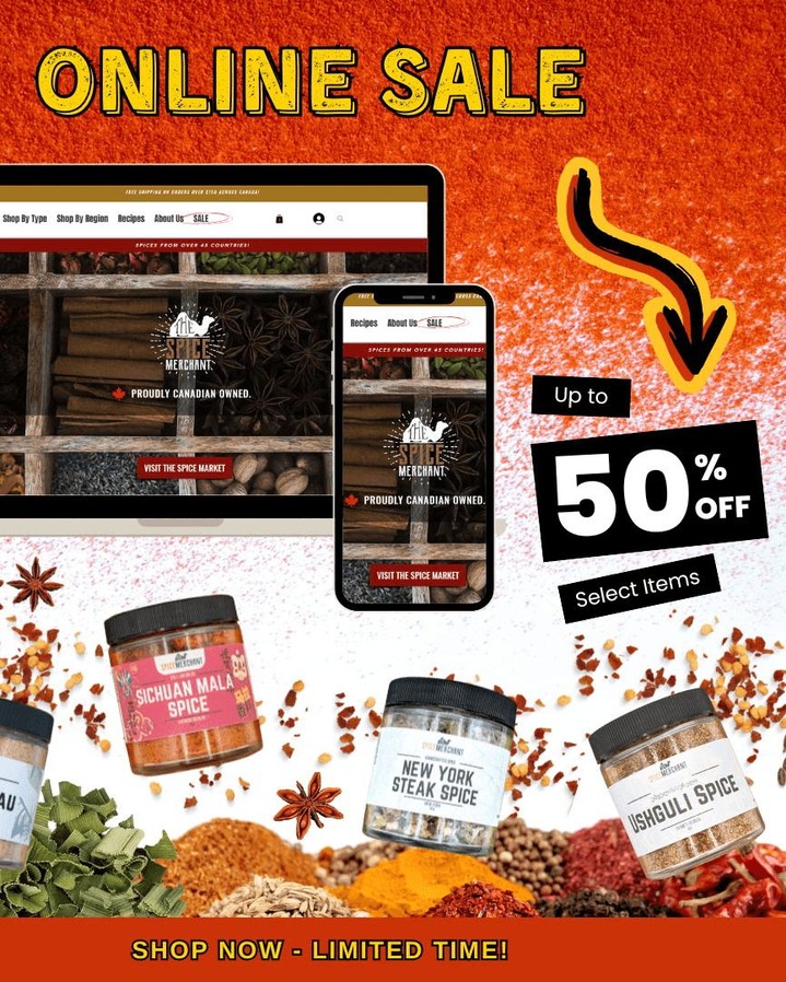 It is the final week of our ONLINE SALE!
For you locals don't forget you can order online and pick up your order at Crossroads Market.