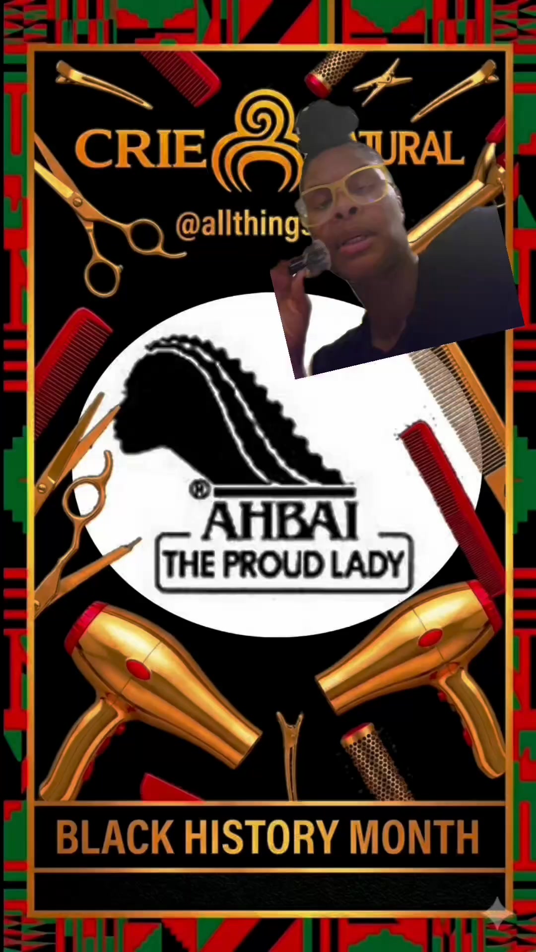 The "Proud Lady" symbol was created in 1981 by the American Health and Beauty Aids Institute (AHBAI) to identify and promote hair care products authentically owned and manufactured by African Americans. It served as a mark of quality and a push for economic unity,, appearing on over 3,500 products to help Black-owned businesses compete with mainstream corporations.