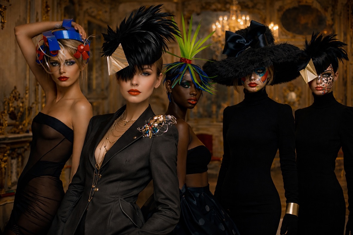 Muses of the last collection @barthetparis by @alexandrebarthet
#couture #hats #fashion