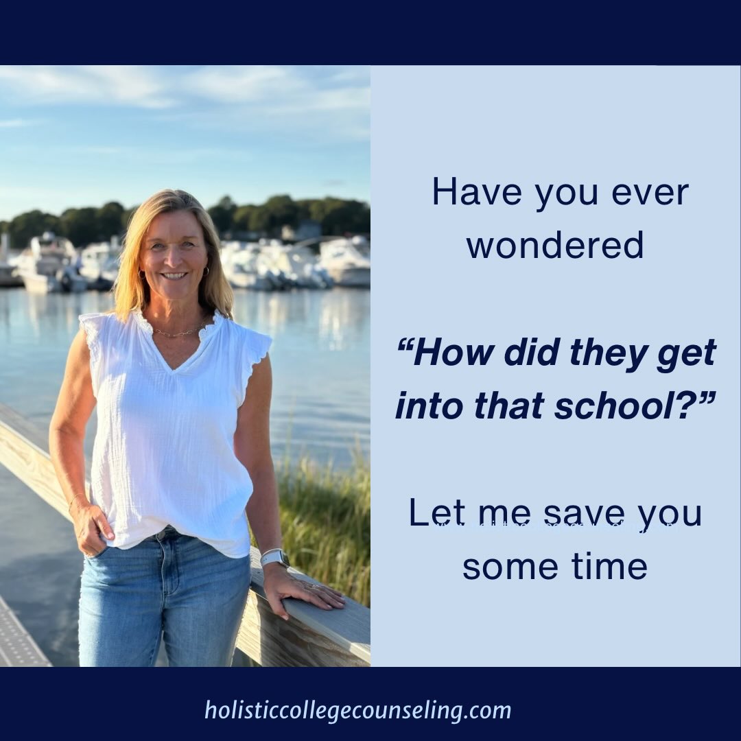 Have you ever been confused about why one student is accepted at a school and another student isn’t?
Admissions decisions often seem random, but they are not. They are not about one score, one activity, or one essay. They’re about how a student fits within a college’s academic needs, mission, and community.
It’s not worth your time trying to figure out why one student gets into a school and another one doesn’t.
Strong applications show:
• readiness
• engagement
• alignment
• contribution
• and likelihood to enroll
Let’s connect to talk about how you will show admissions who you really are.