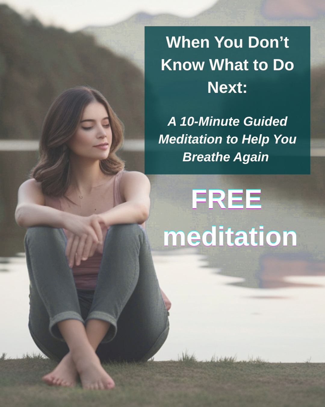 Navigating life-altering changes can be overwhelming, especially for midlife women seeking clarity and direction. If you're feeling lost and unsure of where to begin, I invite you to request my free guided meditation designed specifically for those in this transformative phase of life.
Through calming techniques and reflective practices, you'll discover a safe space to reconnect with your inner self, gain insights, and regain your balance.
Comment "BREATHE" below 👇 and I"ll send you a message via your DMs 💌
#MidlifeMeditation #EmpowerYourJourney #FindYourBalance