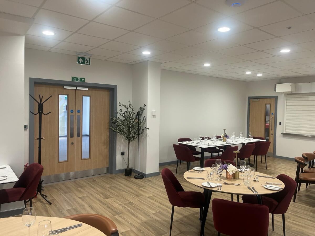 Another transformation complete ✅
This one for Brooklands college
We turned this restaurant into a stylish bistro-style space, giving it a warm, modern feel that’s perfect for relaxing, dining and socialising.
Our team carried out the full makeover including:
• Feature wallpaper installation
• Painting throughout
• Bespoke wall panelling
• New lighting to create the perfect ambience
• Custom shelving and finishing touches
The combination of textures, lighting and detail has completely changed the atmosphere — taking it from standard restaurant to a welcoming bistro space with real character.
If you’re thinking about upgrading your commercial space, get in touch — we can bring your vision to life.
📩 Message us for quotes
🔨 TLC-S Building & Landscaping
#wokingbuilders #buildersofsurrey #buildingandlandscaping #buildersofinsta #surreyconstruction fencinginstallation surreybuilders surreybusiness propertymaintenance decking renovation renovationproject renovationideas fencing patios driveways landscaping landscapedesign diyprojects homeimprovement homerenovation homebuilder nojobtoobigortoosmall gardendesign gardentransformation garageconversion building freequotation freequotes turfing