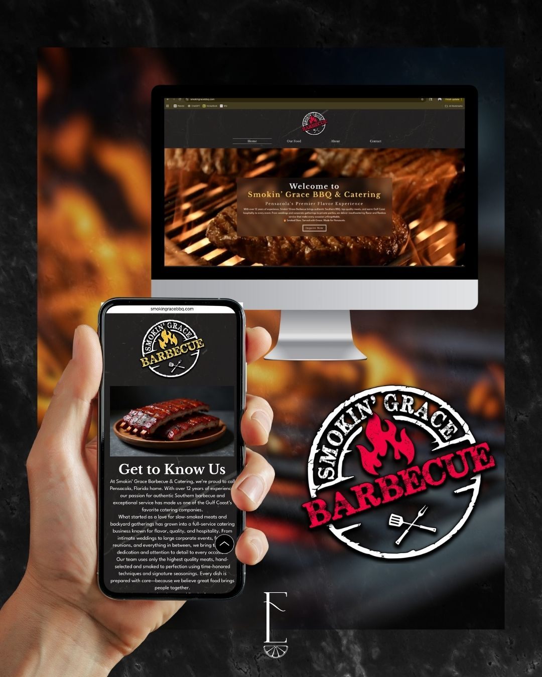 🍋 Service Spotlight: Web Design — Smoking Grace 🍋
A website shouldn’t just exist.
It should set the tone.
Smoking Grace needed a website that felt as intentional as the brand itself—refined, modern, and easy to navigate without losing its edge.
At Da Enzo, web design isn’t about flashy pages.
It’s about building a digital home that works.
✨ What this web design focused on:
• clear structure and intuitive flow
• visuals that feel aligned with the brand’s identity
• messaging that guides, not overwhelms
• a user experience that feels effortless
The result is a website that doesn’t compete with the brand—it supports it.
Calm. Confident. Purpose-driven.
Because when your website is built with clarity,
your brand speaks before you ever say a word.
#WebDesign #BrandWebsite
#WebsiteDesign #BrandingServices
#SmallBusinessWebsite #CreativeBranding
#UserExperience #BrandStrategy
#DaEnzoBranding