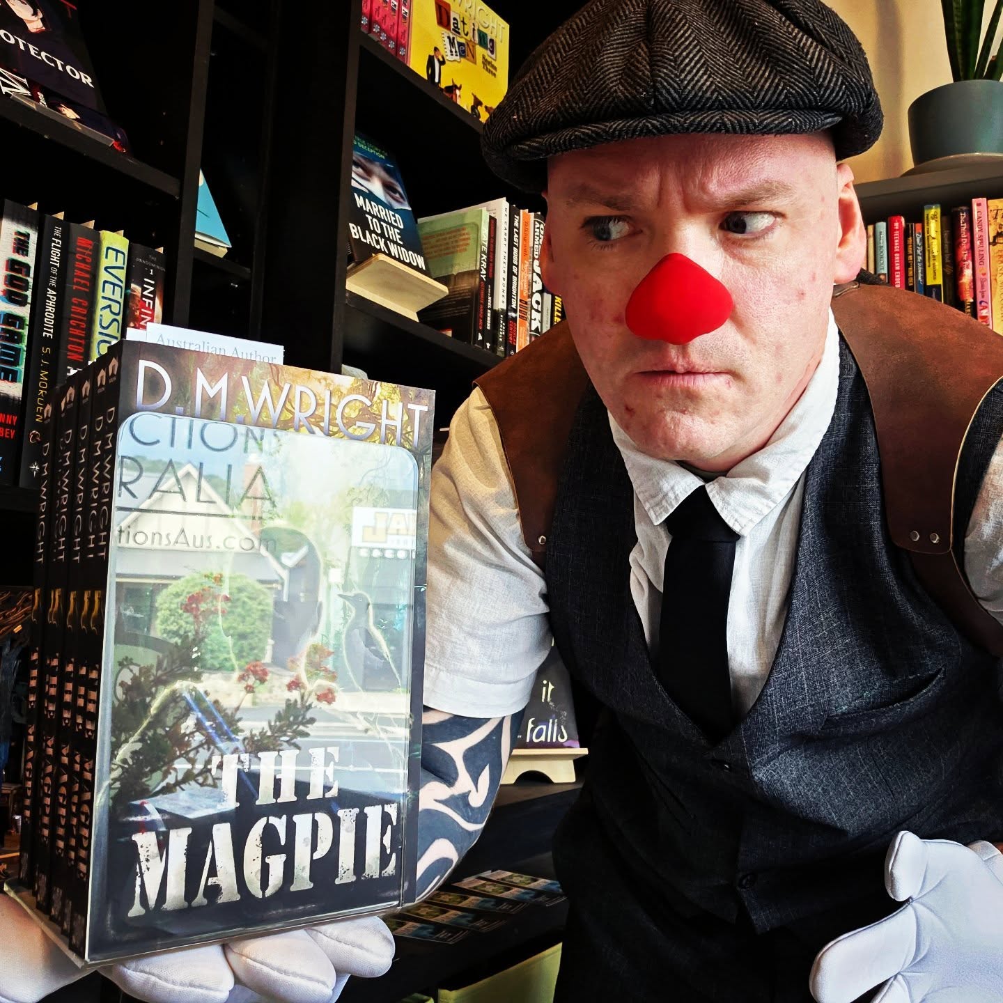 "THE MAGPIE" by Australian Author D. M. Wright.
DMWproductionsAus.com
(Best viewed on desktop version)
TAGLINE
In the crossfire of war and unrequited love, one soldier's cry echoes forever.
LOGLINE
In the isolated hell of a remote warzone, a young Australian reservist soldier and his devoted comrade-in-arms confront deadly combat, fractured romances and unspoken desires — only for betrayal, loss and a single fatal hesitation to transform their unbreakable bond into irreversible tragedy.
GENRE
Primary: Literary war tragedy
Secondary: Military fiction, tragic romance, psychological and interpersonal drama, meta-theatrical adaptation, contemporary adaptation
SETTING
'The Magpie' is set in a remote, rain‑soaked military outpost called Checkpoint Juliett, deep in a mountainous tropical rainforest where an Australian Army Reservist contingent is deployed for war. It is framed in this isolated, claustrophobic war zone, where the emotional and narrative centre is the humid, leech‑ridden, thunder‑punctuated jungle base that these soldiers slowly unravel under pressure.
TONE & VIBE
'The Magpie' is a darkly comic, emotionally raw war tragedy — intimate, claustrophobic and laced with that very Australian mix of gallows humour, blunt honesty and aching vulnerability. The vibe swings between mud‑slicked military realism and Chekhovian melancholy, where jokes, longing, boredom and heartbreak all sit in the same breath, and every moment of levity is shadowed by the inevitability of loss.
DMWproductionsAus.com
(Best viewed on desktop version)
#booktube #books #bookstagram #booksformen #clown