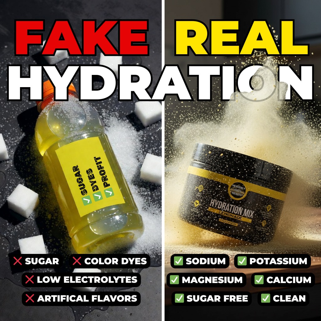 They sell the stadium naming rights. We sell electrolytes. ⚡
𝐁𝐢𝐠 𝐂𝐨𝐫𝐩: 34g of sugar and a $50M ad budget.
𝐇𝐇𝐇: Zero-sugar, real electrolytes, and actual cellular osmosis.
If your "sports drink" has a longer shelf life than your insurance policy, it’s not fuel... it’s a chemistry project. 🧪
Ditch the neon trash. Your nervous system deserves better logistics.
#WestVirginaFuel #WVSupplements #SugarSucks #WeHydrateBetter