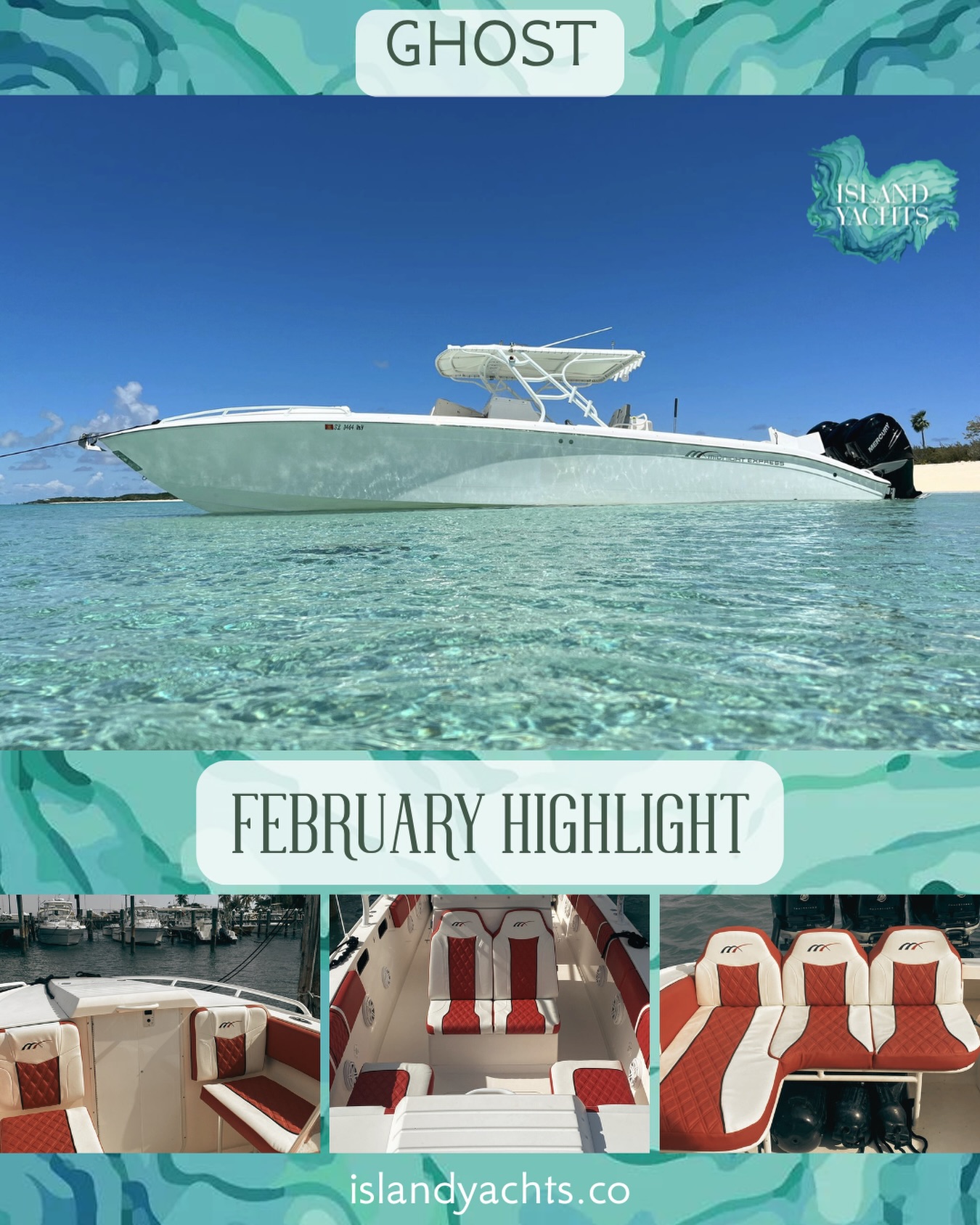 This February, we’re turning up the power. 🔥
Midnight Express “GHOST”, built for speed, comfort, and unforgettable island days.
Book your next charter and experience The Bahamas the right way.
#IslandYachts #BahamasCharters