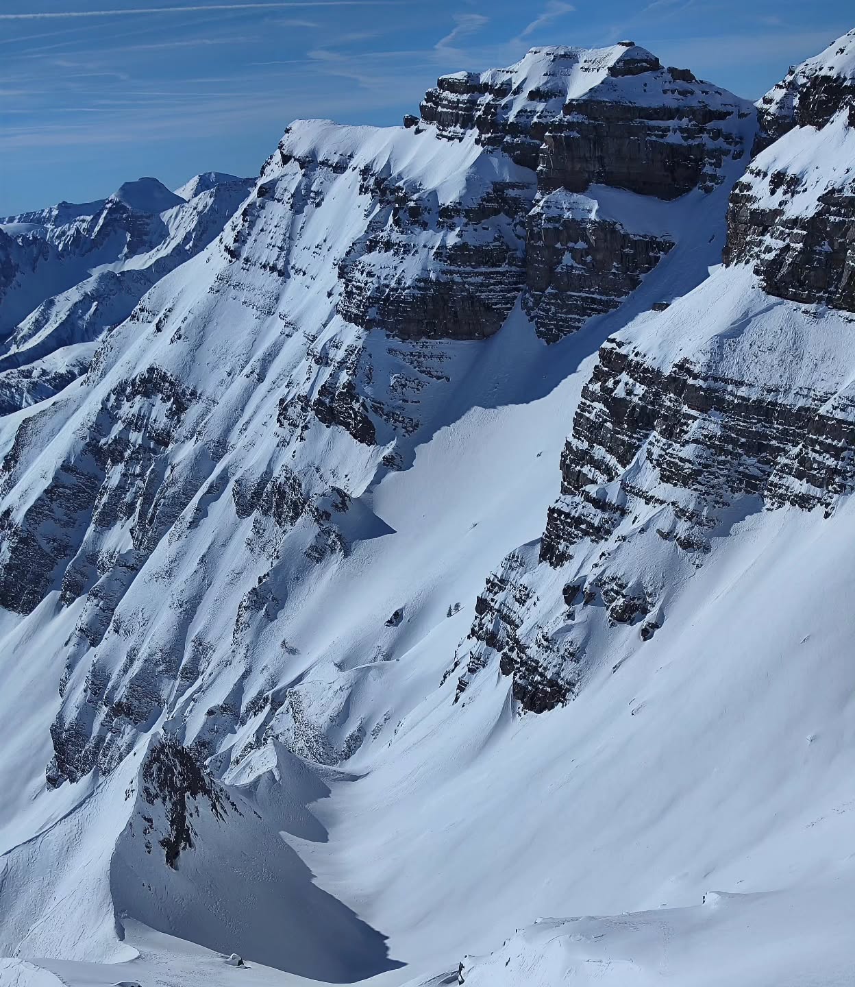 Descente en ski de la Tête du Lac
#skiderandonnée #Mercantour