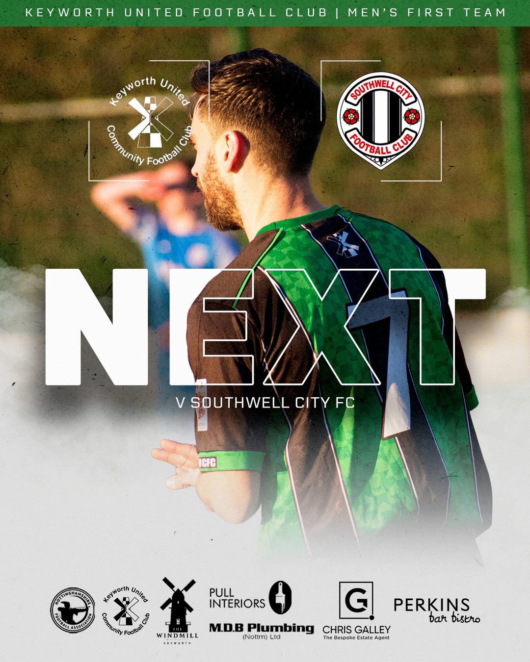 NEXT UP ⤴️ | Keyworth United Men's First
The weather has disrupted our fixtures of late but no chance of a cancellation this weekend as our First Team are back on the Platt Lane 3G as they welcome Southwell City FC Reserves to Keyworth.
📆 Saturday 28th February
🏟️ Platt Lane, Keyworth NG12 5GE
🕗 15:00 KO
#UTG | #COYG | @NottsSeniorLge