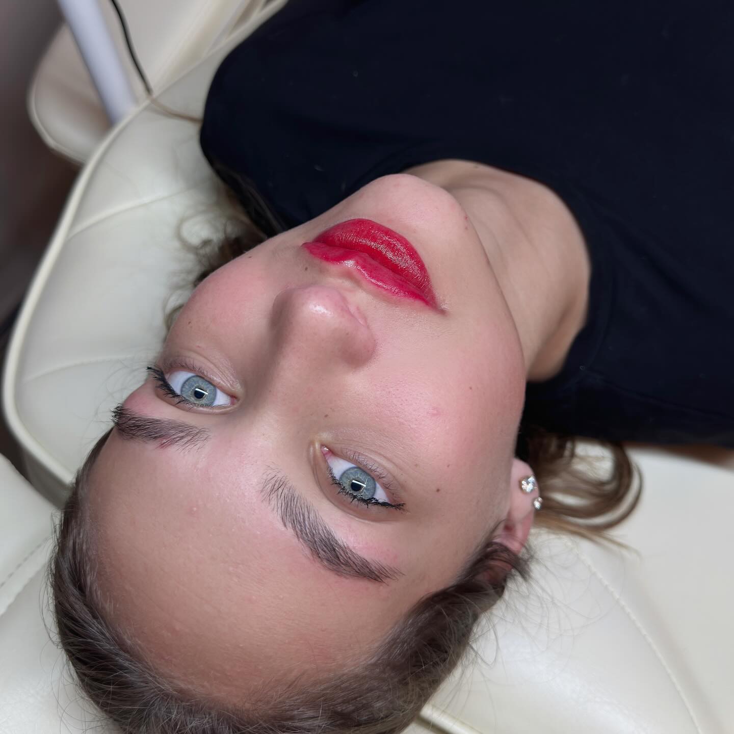 🍒 Cherry Lip Blush for this gorgeous girl 🍒