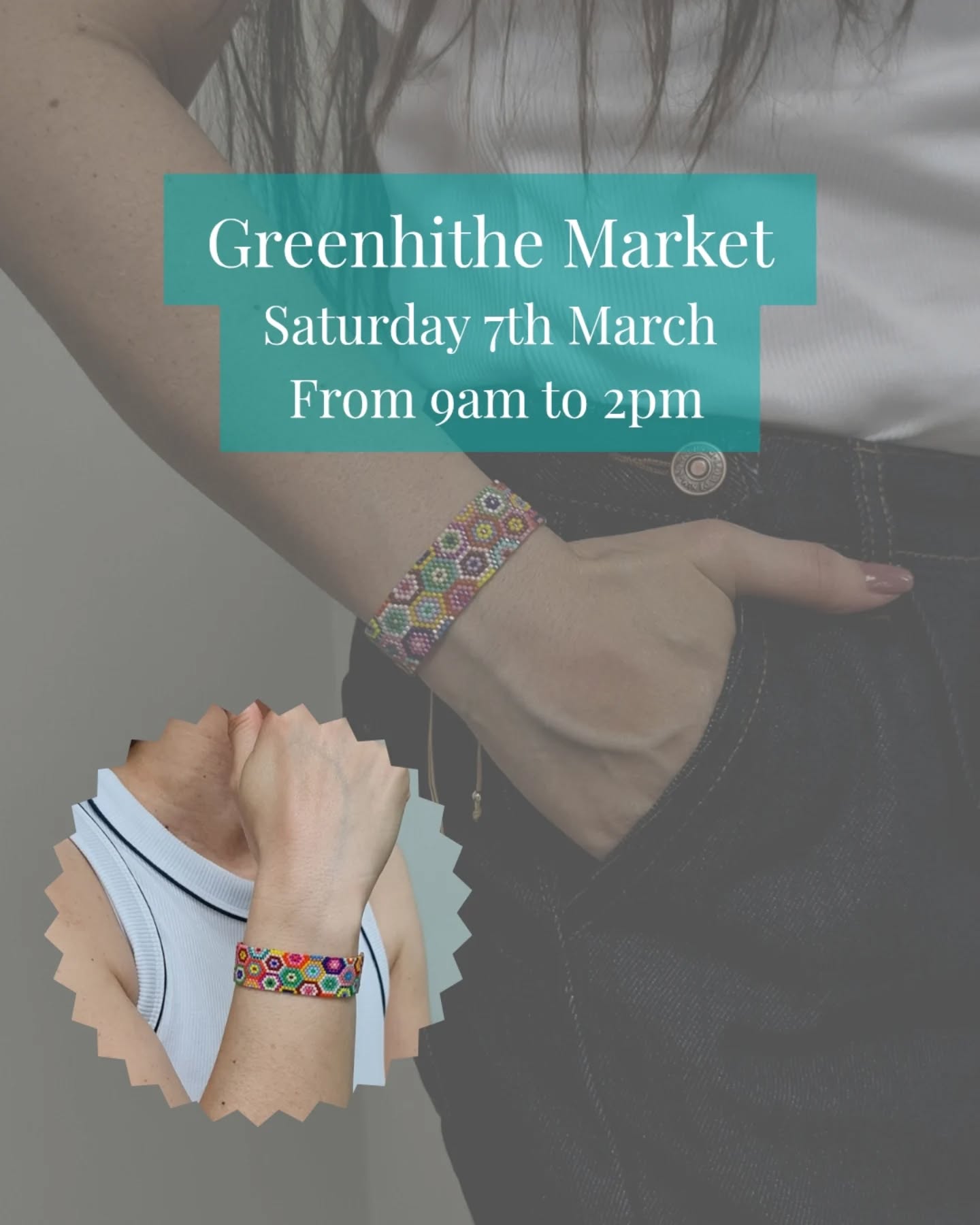 ✨ We’re excited to see you this weekend! ✨
Join us this Saturday, 7th March at the @greenhithe.markets from 9:00 AM to 2:00 PM for a beautiful day full of community, creativity and celebration.
With more than 90 amazing vendors, delicious food and special entertainment inspired to celebrate Lunar New Year, it’s the perfect plan to enjoy your Saturday with family and friends.
We’ll be there with our handmade jewellery, unique T-shirts, and special pieces you won’t find anywhere else. 💫
Come say hello, explore the market, and support local makers. We can’t wait to see familiar faces and meet new ones!