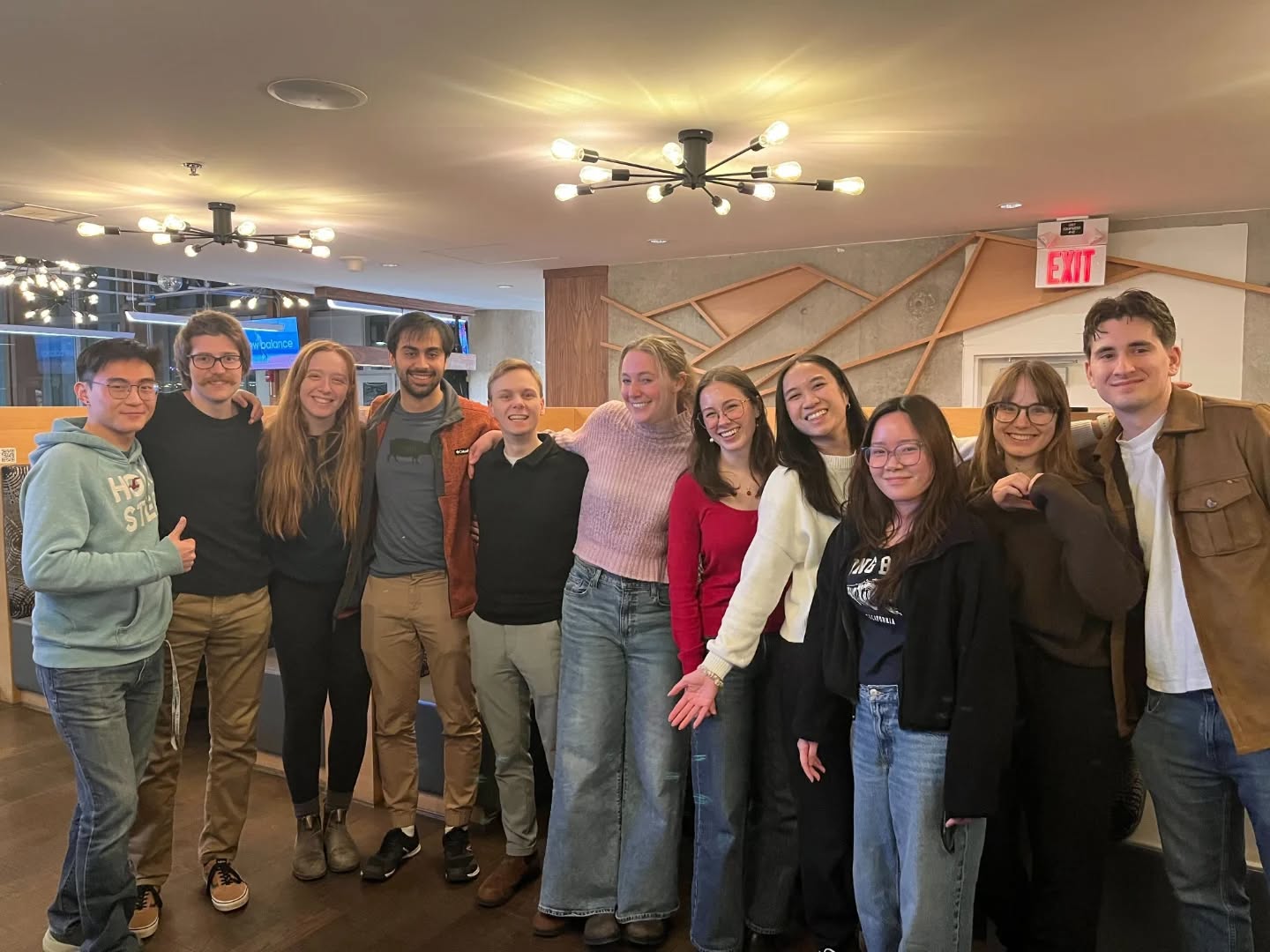 CGSS organized a first year social at the Gallery 🥂
Thanks to everyone who joined us last week!!