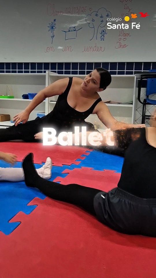 O ballet desenvolve postura, coordenação, foco e autoconfiança.
Se você deseja proporcionar essa experiência para sua filha, as matrículas estão abertas. 🩷
Para mais informações, procure a secretaria do colégio.