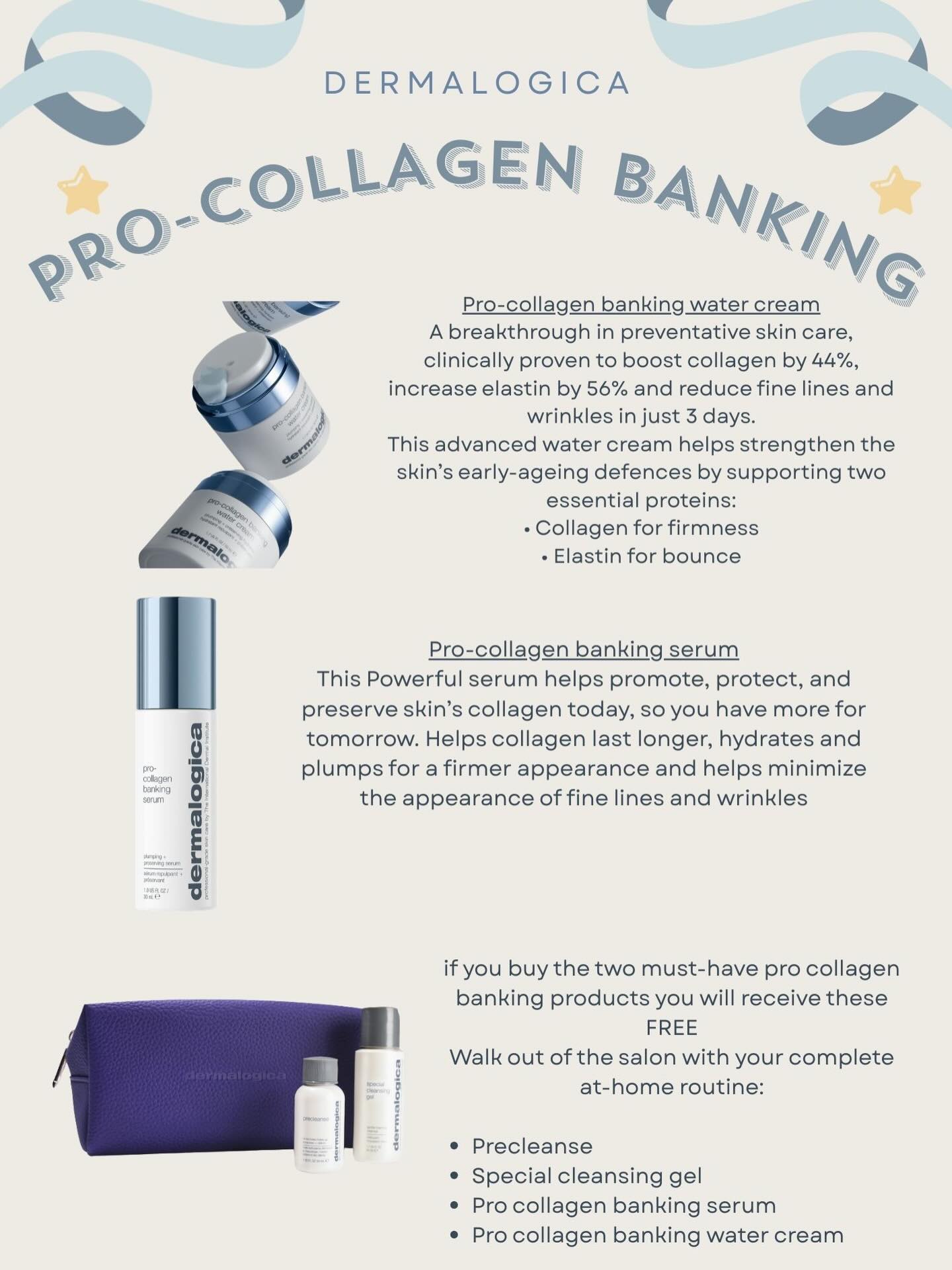 Future - Proof your skin π©΅π«§
Available in the salon from 6th March