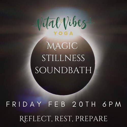 Be still and remember who you are ❤️🔥Just a few spots left for tonight’s sound bath with Kristi at 6pm 💖🙏