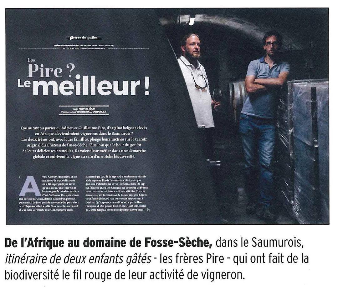 Le Château de Fosse Sèche mis à l’honneur dans 12,5 !