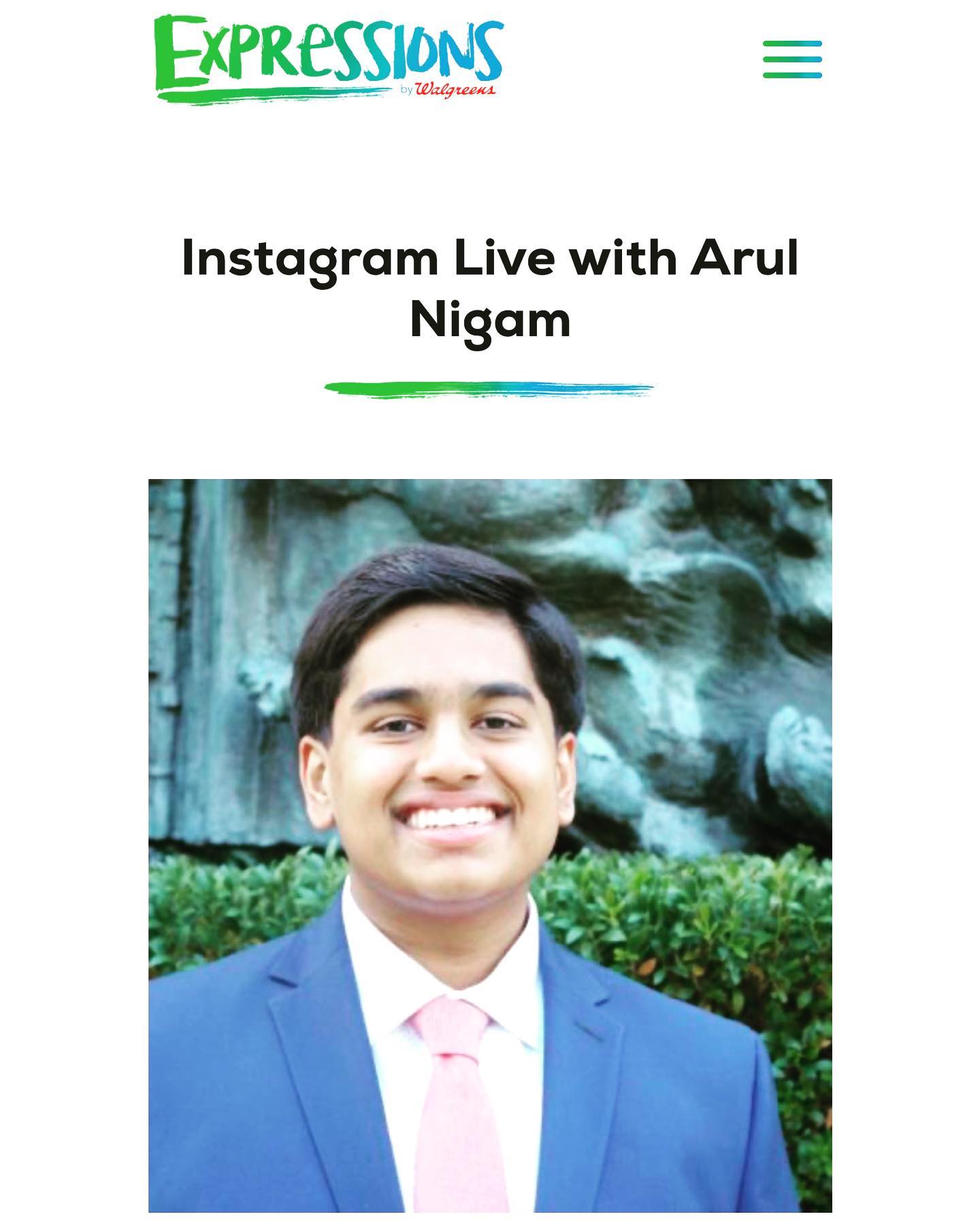 Thank you @expressionschal by @walgreens for the article on Heroes of COVID, Charity, and my experiences with Entrepreneurship!! Check it out: bit.ly/3fZY2KZ
#heroesofcovid #covid19 #frontlineworkers #frontlineheroes #teens #teensmakingadifference #givingback #makingadifference #entrepreneurship #teenentrepreneur #teenstalks #expresswhatmatters #walgreens