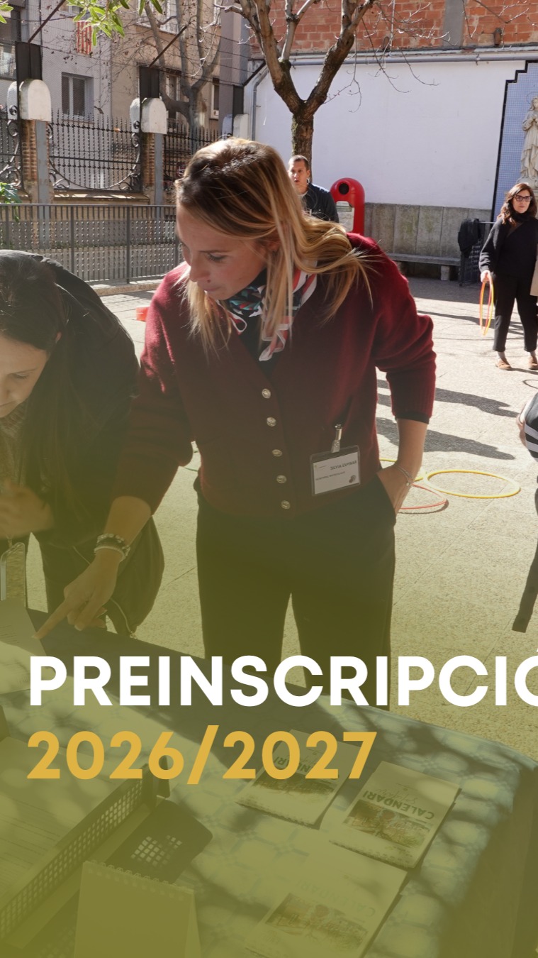 📣 Comença la preinscripció escolar 🗓️
Famílies, ja tenim aquí el període de preinscripció per al curs vinent!
🟢 Del 4 al 18 de març per a Educació Infantil (I3, I4 i I5) i Educació Primària
🟢 Del 6 al 18 de març per a Educació Secundària Obligatòria (ESO)
La sol·licitud s’ha de fer telemàticament a través del web oficial del Departament d’Educació:
🌐 preinscripcio.gencat.cat
👉 Si voleu triar-nos, recordeu indicar el codi de centre de SAFA Sabadell: 08024182
La Sílvia Espinar, responsable d’atenció a les famílies, us acompanya en aquest procés i us explica els passos a seguir, especialment si és la primera vegada que feu la preinscripció.
ℹ️ Informació important a tenir en compte:
🔹 Només es pot presentar una única sol·licitud per alumne/a.
🔹 Cal fer-la dins el termini establert: abans no serà vàlida i fora de termini es perden els punts al·legats.
🔹 És recomanable indicar més d’un centre per ordre de preferència.
Si teniu qualsevol dubte o necessiteu ajuda amb el tràmit, estarem encantats d’acompanyar-vos en tot moment 💙
📞 93 748 13 41
📩 sagradafamiliasabadell@safasabadell.com