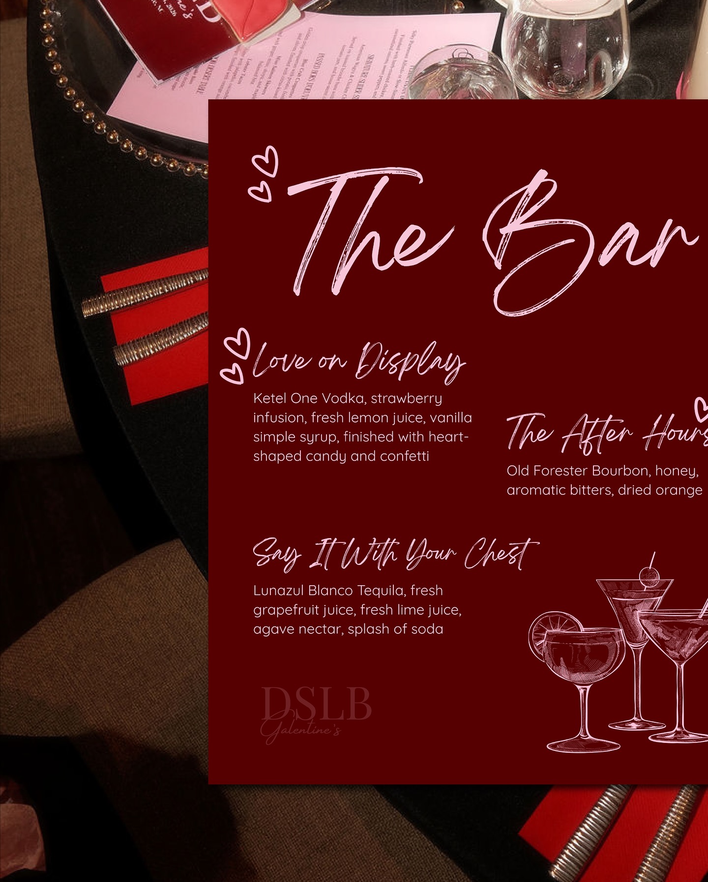 We don’t design print pieces.
We design brand touchpoints.
For DSLB Galentine’s, every printed detail..
the bar menu, table numbers, program book, cue cards, signage, etc.. was created to extend the experience.
Deep red over cliché pink.
Script layered with structure.
Soft romance balanced with confidence.
Because when the aesthetic is cohesive, the room feels intentional. And when the room feels intentional, people engage differently. This is what it looks like when branding moves off the screen and into the space.
Experience is never just decor.
It is design thinking in physical form.
—
A special thank you to @itserinporter for partnering with me on bringing the design visuals to life.
Thank you for capturing every brand touchpoint.
@brandongrate_ 📸
@deonjphotography 📸
@emeraldvinyl 🖨️
#RiceAndGravyStudio #ExperienceCuration #BrandInRealLife