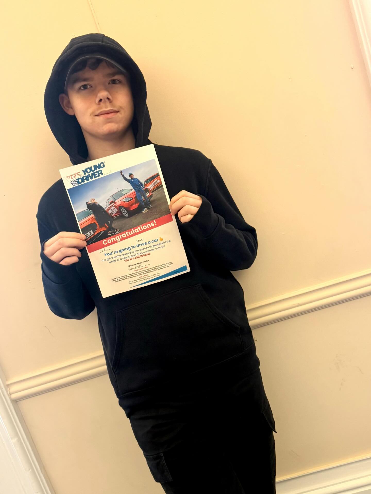 Liam completed a 12 week driving course through #gadriving He received an #asdan award, and was also given driving lessons from the school as a reward for doing so well.
Well done Liam 👏