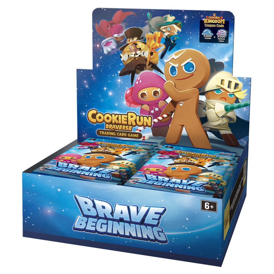 CookieRun Set 1 — Brave Beginning Booster Box just landed! 28 packs per display, 9 cards per pack, 159 regular + 44 hidden cards. Calling all collectors — who’s opening a box this weekend? Link in Bio
#CookieRun #CardOpening #TCGCommunity #Collectibles #BraveBeginning #CohenCollectibles
