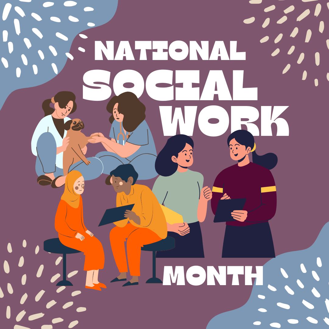 🌟 Celebrating National Social Work Month 🌟
This National Social Work Month, we proudly recognize the profound contributions of veterinary social workers who are essential in supporting the emotional and mental well-being of both veterinary professionals and the communities they serve.
At IAVSW, we stand in awe of the compassion and resilience that veterinary social workers bring to an often emotionally challenging field. Their work goes beyond offering support, they shape the culture of animal professionals by addressing compassion fatigue, promoting self-care, and ensuring sustainable careers for those who care for animals.
Veterinary social workers help create environments where both people and animals thrive, and their impact is immeasurable. Thank you to all the social workers who dedicate themselves to this crucial, transformative work. 🐾💙
#NationalSocialWorkMonth #VeterinarySocialWork #IAVSW #MentalHealthInVetMed #CompassionFatigue #WellBeing #VeterinaryCare #ProudToSupport
