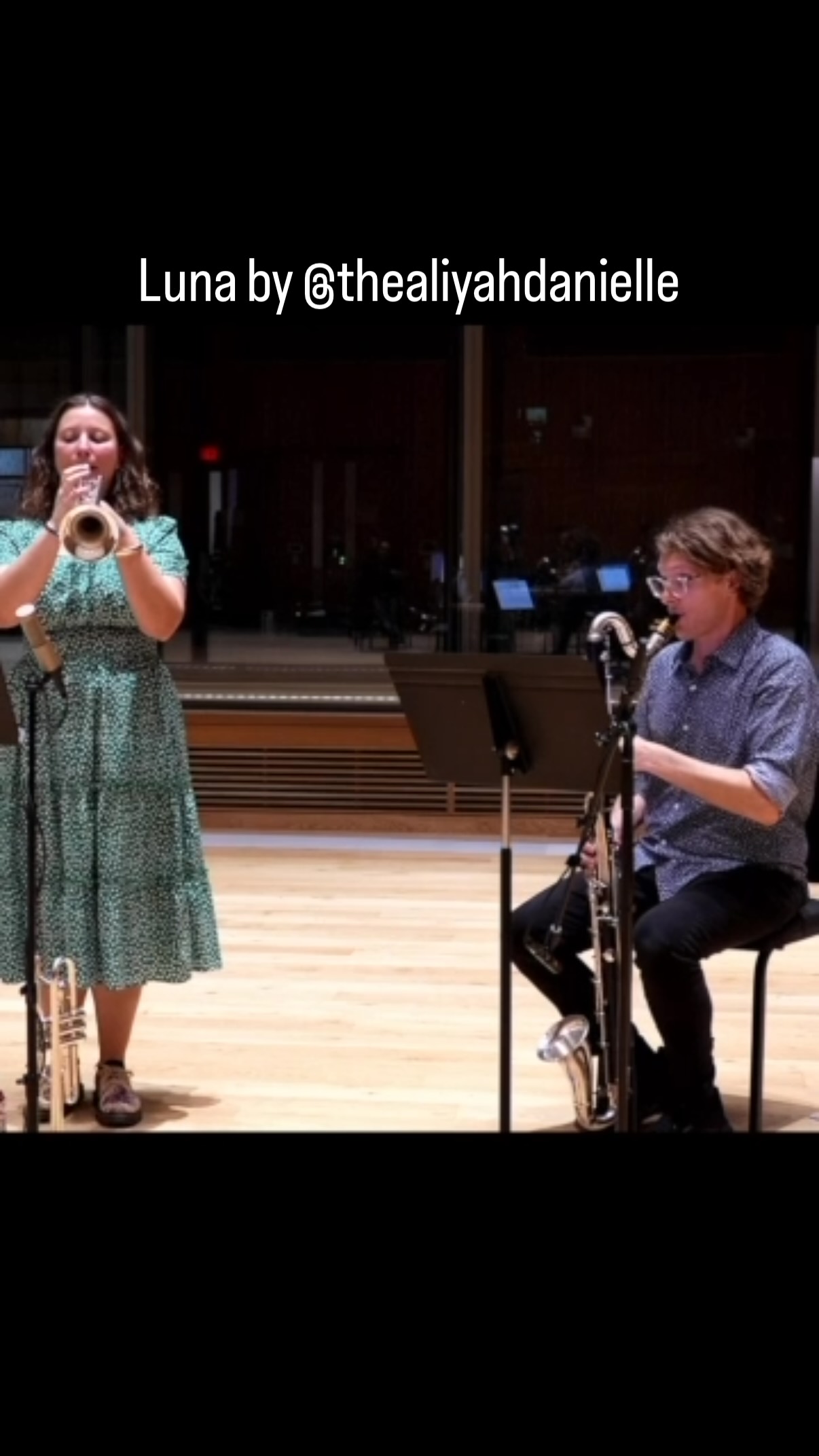 Happy Women’s History Month! For most women, especially women in more male dominated fields, a lot of us are “making history” every day 💪 Simply by being called for the gig, being the first to do that thing, and continuing to create new music ❤️ This month I want to use my platform to showcase some music I am excited about by some women I am honored to know and work with 😍 First up is @thealiyahdanielle who is a total powerhouse as a player and composer so definitely check her out! She wrote this piece “Luna” for horn and tuba originally and we adapted it for @sparkduo If you want to hear the full piece, check out the recording on my Bandcamp 🙏🏻
•
#nycmusician #musicianlife #classicalmusic #trumpetplayer #womenhistorymonth