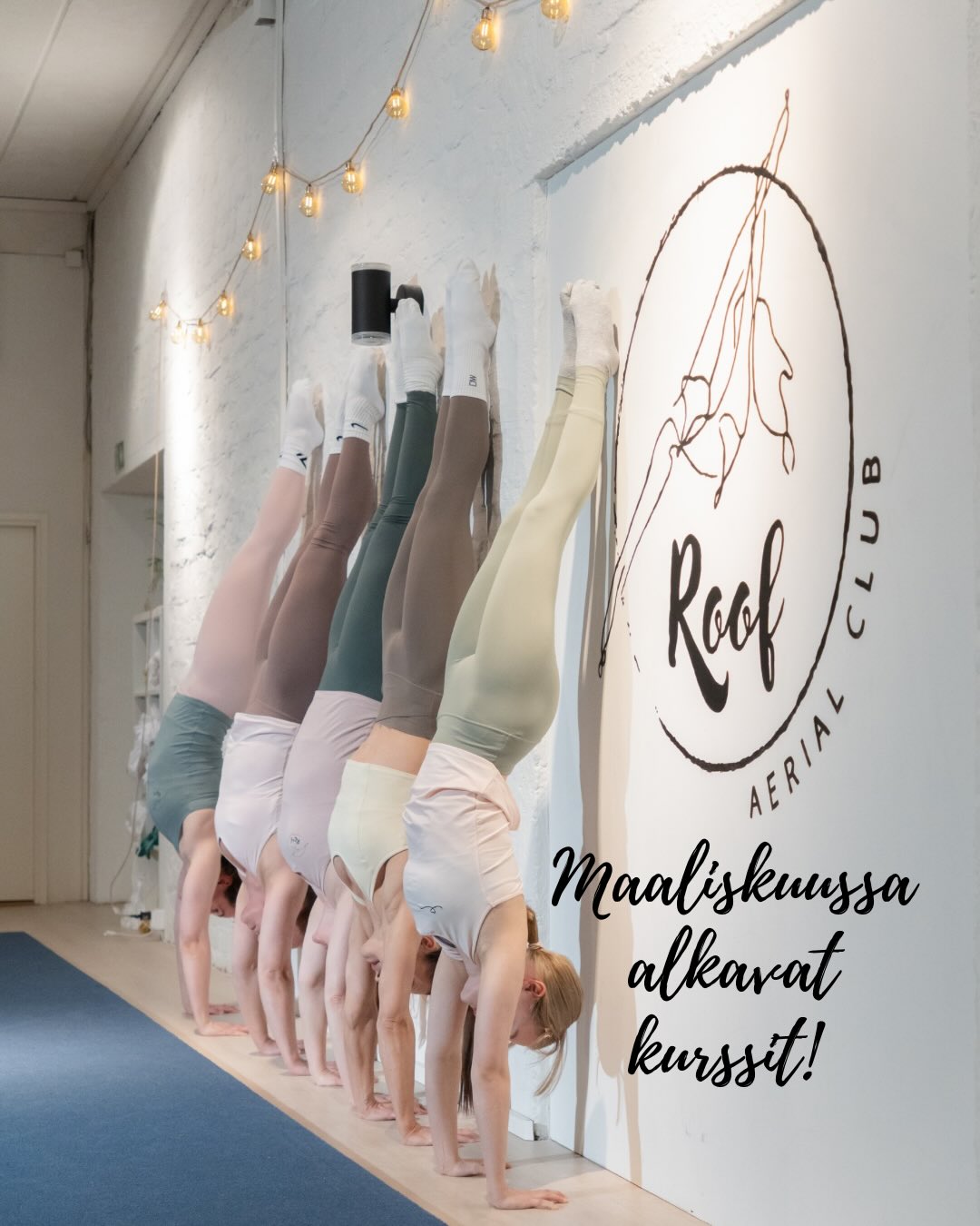 Maaliskuussa Roofilla alkaa taas erilaisia 5x lyhytkursseja! Haluaisitko kokeilla tankotanssia, käsilläseisontaa, pilatesta, tai ilma-akrobatiaa renkaalla tai kankaalla? 🤩
☀️ Rengastrapetsin alkeet 5 x kurssi
Pe klo 18.30-19.30
(13.3.-17.4. ei tuntia pääsiäisenä 3.4.)
Ohjaajana Sanni Sarlin
Hinta 75€
☀️Pilates 5x kurssi
ma klo 17.15-18.15
(16.3.-20.4. ei tuntia pääsiäisenä 6.4.)
Ohjaajana Nea Suotula
Hinta 75€
☀️ Käsilläseisonnan alkeet 5x kurssi
Ke klo 19.30-20.30
(18.3.-15.4. )
Ohjaajana Sanni Sarlin
Hinta 75€
☀️ Tankotanssin alkeet 5x kurssi
ma klo 19.15-20.15
Ohjaajana Julia Vilmunen
(23.3.-27.4. ei tuntia pääsiäisenä 6.4.)
Hinta 75€
☀️ Vertikaalikankaan alkeet 5x kurssi
ti klo 19-20
( 31.3.-28.4. )
Ohjaajana Jerina Ferdani
Hinta 75€
Tarkemmat kuvaukset kursseista löytyy nettisivuiltamme!
Ilmoittaudu mukaan Roofin app:in kautta, jonka löydät nimellä Roof Aerial Club App Storesta tai Play kaupasta. Voit käyttää myös selainversioita, joka löytyy bion linkkipuusta.
Tervetuloa mukaan!
Tehdään tästä yhdessä mahtava treenikevät! 💪☀️
📸: @takayamaproductions
#roofaerialclub #tankotanssi #ilmaakrobatia #käsilläseisonta #pilates