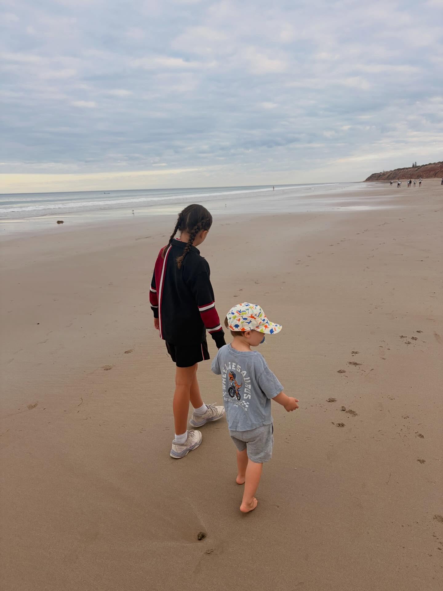 When the kids are dysregulated- we go to nature (mostly the beach).
The rhythms of nature always bring us back to ourselves.
It’s simple (not always easy to bundle everyone in the car and get them down there), but it is actually super simple.
So much of how we can heal is really simple, and it’s there for us to take.
Breath, light, connection, acceptance, trust. It’s all there for us.
#coregulation #beachtherapy #traumainformedcare