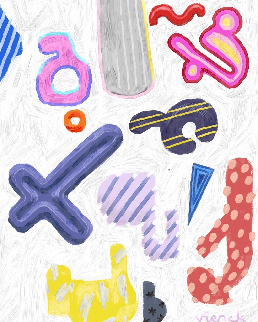 Blobby shape exploration, digital painting on an iPad.⠀
⠀
#sketch #painting #objects #blobs #amoeba #art #adobesketch #ipadsketch