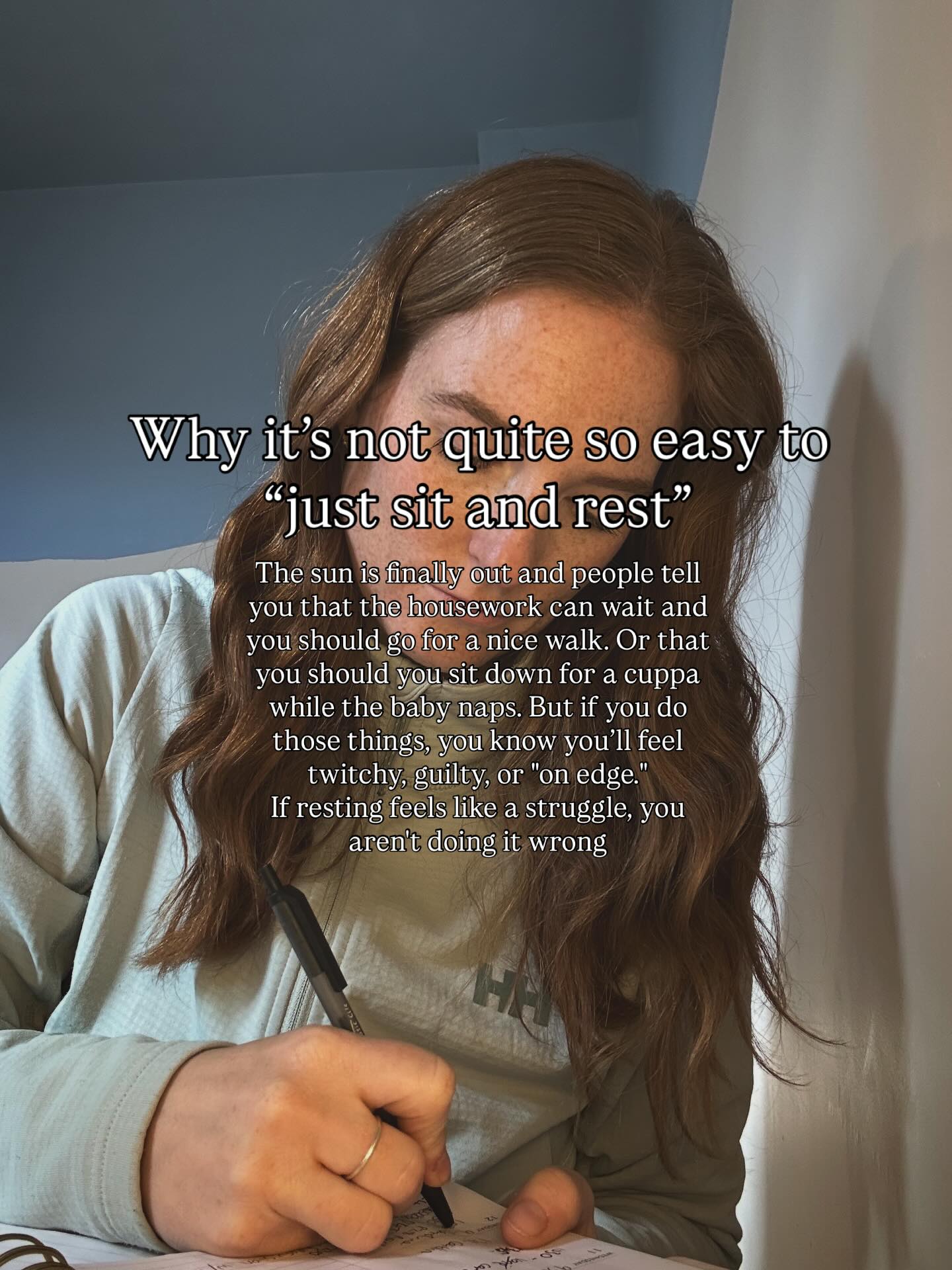 We’ve been conditioned to believe that our rest must be “earned,” as if human value is something we only get to claim after the to-do list is empty. So rest only feels restful when actually you’ve ‘done’ all of the things’.
But have you noticed that even when the house is quiet or the sun is out, your body still feels like it’s bracing for an impact? It might be ‘looking’ for the next thing it needs to do.
This is the “unseen wind” of a culture that profits from our over-functioning.
When I talk about a dual approach in my practice, this is exactly what I mean. We can’t just talk our way out of a nervous system that has been wired for “Go Mode” by decades of systemic pressure.
Through a systemic lens, we name the culprits…… patriarchy, or “rush culture,” and the relentless expectation to be a machine.
We move the shame off your shoulders and put the responsibility back onto the systems that put it there in the first place.
Then, through a somatic lens, we attend to the “hum” in your limbs and the tightness in your chest. The anxiety and the compulsions you feel to ‘do more’.
I don’t force you to relax; I simply create a sturdy, compassionate container where your body can finally learn that it is safe to set the heavy lifting down.
Slowing down isn’t a luxury. It’s a quiet, powerful act of rebellion against a world that wants you to stay exhausted.
🕊️
#eastlothiancounselling #eastlothiancounsellor #somatictherapy #systemictherapy #walkandtalktherapy