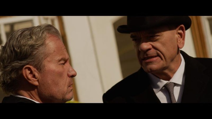 One of the greats, John Savage of The Godfather Trilogy, matches wits against Robert Picardo’s ruthless CIA Station Chief in a test scene from A Rose In Belfast #featurefilm #mercurypictures #hollywoodstudios #robertpicardo #johnsavage #CIA #northernirishproject #robertpicardo #johnsavage #behindthescenes #godfatherpartIII #startrekvoyager #deerhunter #startrekpicardo #emmynomintaed #famousactor #belfast #roseinbelfast