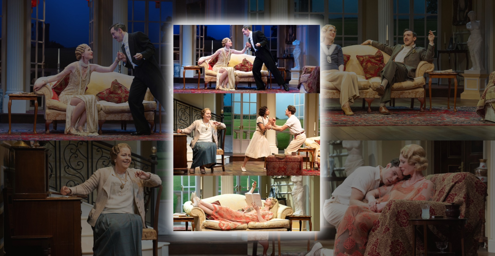 First Look! Production shots released for
Noël Coward’s Easy Virtue starring Alice Orr-Ewing, Michael Praed, and Greta Scacchi, and directed by Sir Trevor Nunn.
Written in 1924, Easy Virtue introduces us to Colonel and Mrs Whittaker, shocked and scandalised as they learn that their son, John, has, without any consultation, got married in the South of France. Even worse, he is soon to arrive at their country estate with his new bride, an American divorcée, Larita. She proves to be glamorous, witty, sophisticated and very much a modern woman ... everything that Mrs Whittaker is not. Larita’s cosmopolitan lifestyle causes tensions to rise and, in the process, hidden truths are revealed.
Now playing at The Arts Theatre, Cambridge, until 7 March
📷 Richard Hubert Smith