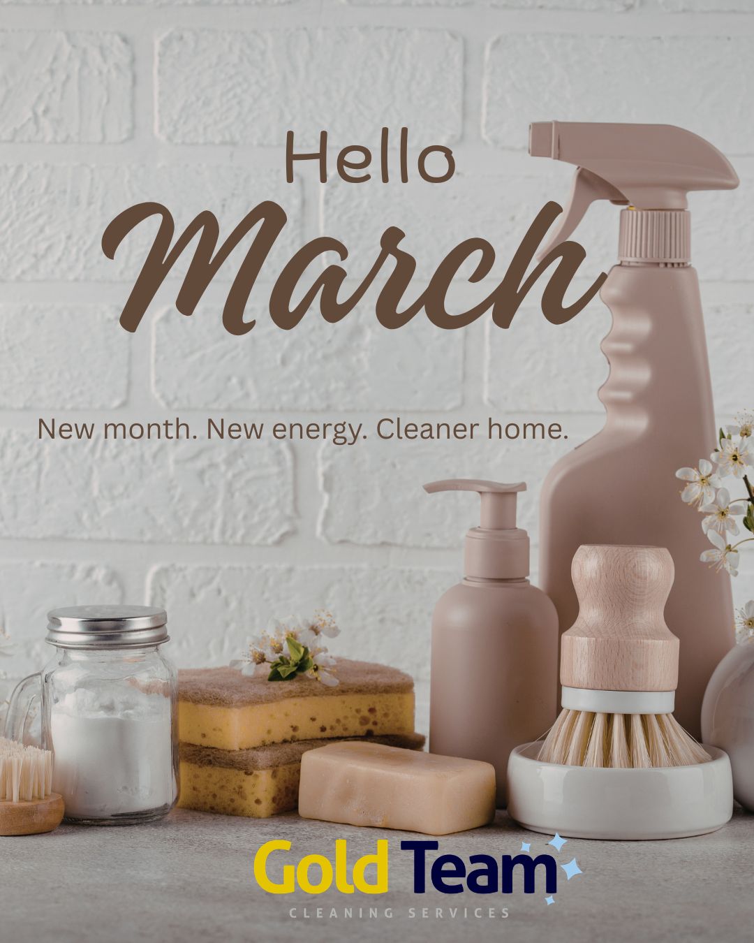 March is here and it’s the perfect time for a fresh start! 🌿
As the season changes, let your home feel lighter, brighter, and beautifully clean. A refreshed space brings more comfort, more productivity, and more peace of mind.
At Gold Team Cleaning, we’re ready to help you welcome the new month with:
✨ Spotless kitchens
✨ Sparkling bathrooms
✨ Fresh, organized living spaces
✨ Detailed deep cleaning
New month. New energy. Cleaner home.
📅 Book your March cleaning today and let your space shine all season long!
☎️ 604-401-2965
#HelloMarch #SpringCleaning #FreshStart #GoldTeamCleaning #CleanHomeHappyHome